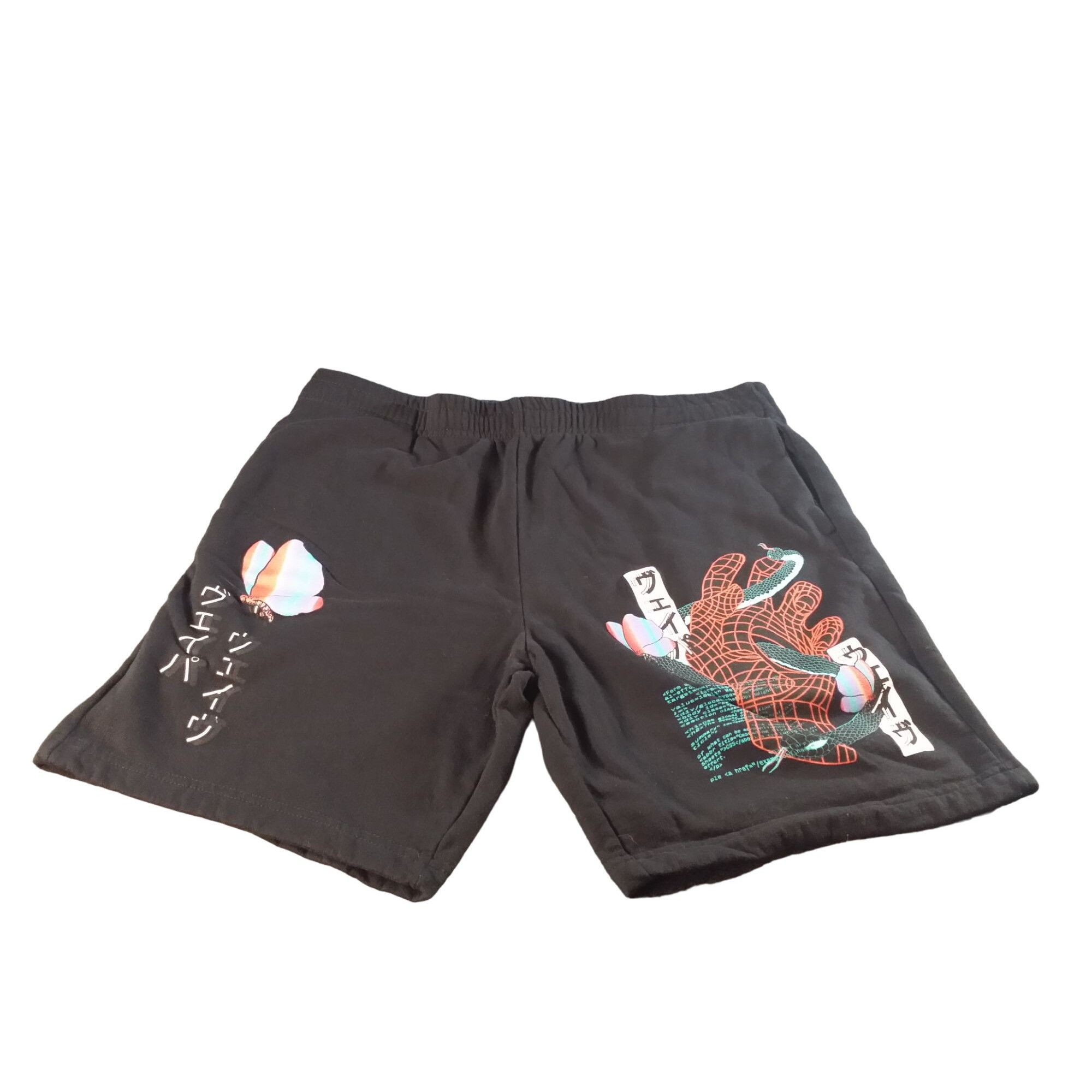 Zumiez Zumiez Vitriol Shorts Men Sz XL Black Cotton Pockets Graphic Size US 40 / EU 56 - 1 Thumbnail
