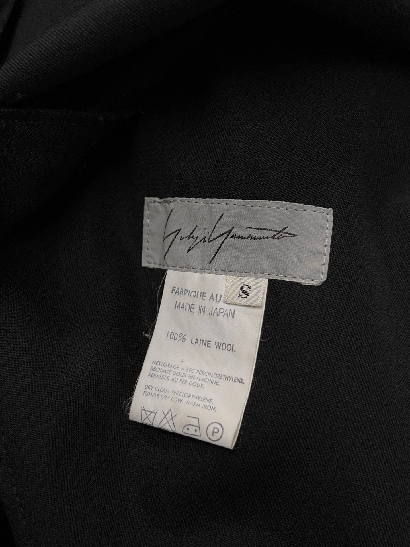 Yohji Yamamoto YohjiYamamoto 1994 SS Wool Tie-Waist Suit Shorts S Size 26" / US 2 / IT 38 - 6 Thumbnail