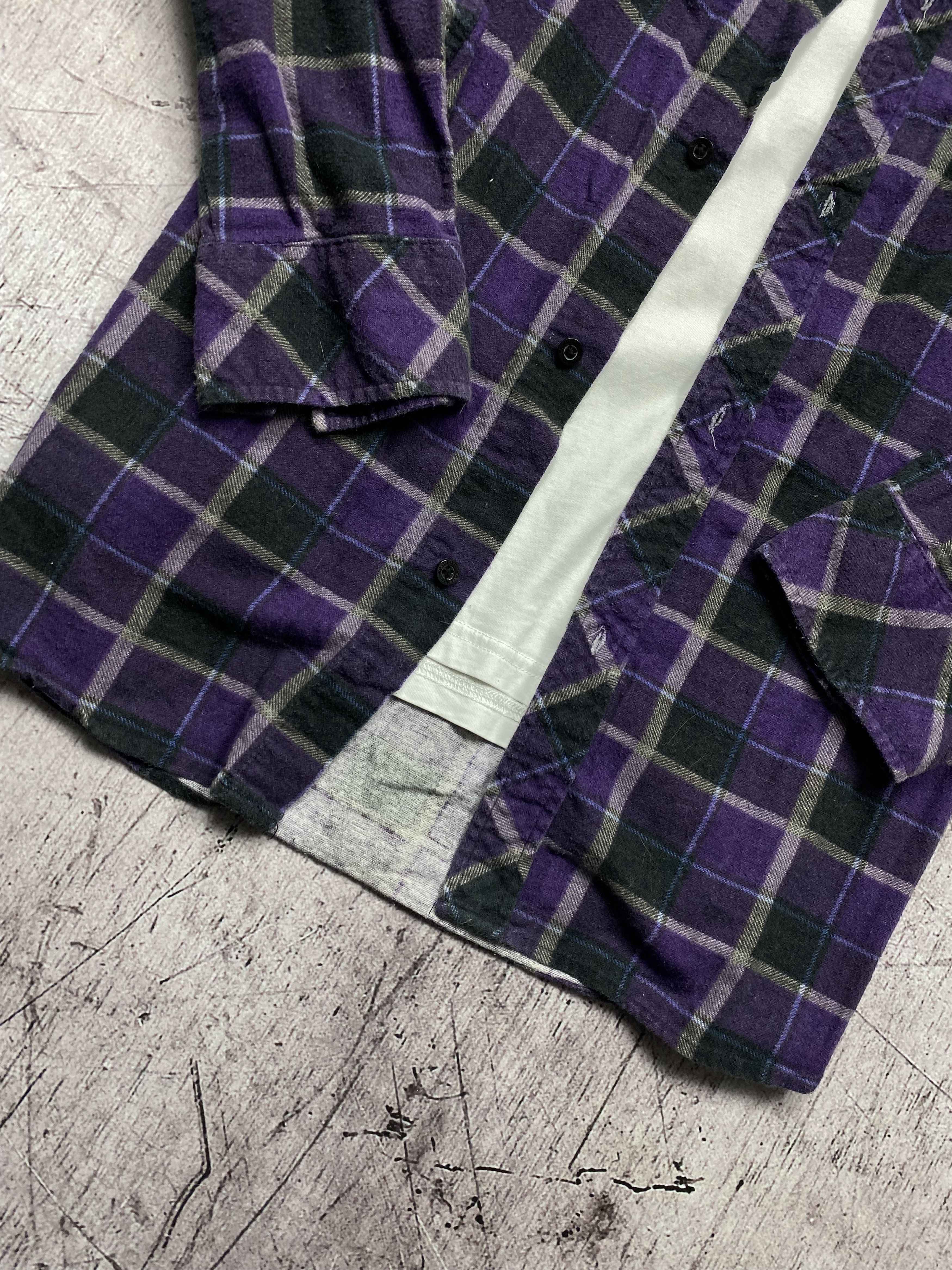 Flannel × Quiksilver × Vintage Quiksilver Vintage Flannel Plaid Shirt Size US M / EU 48-50 / 2 - 3 Thumbnail