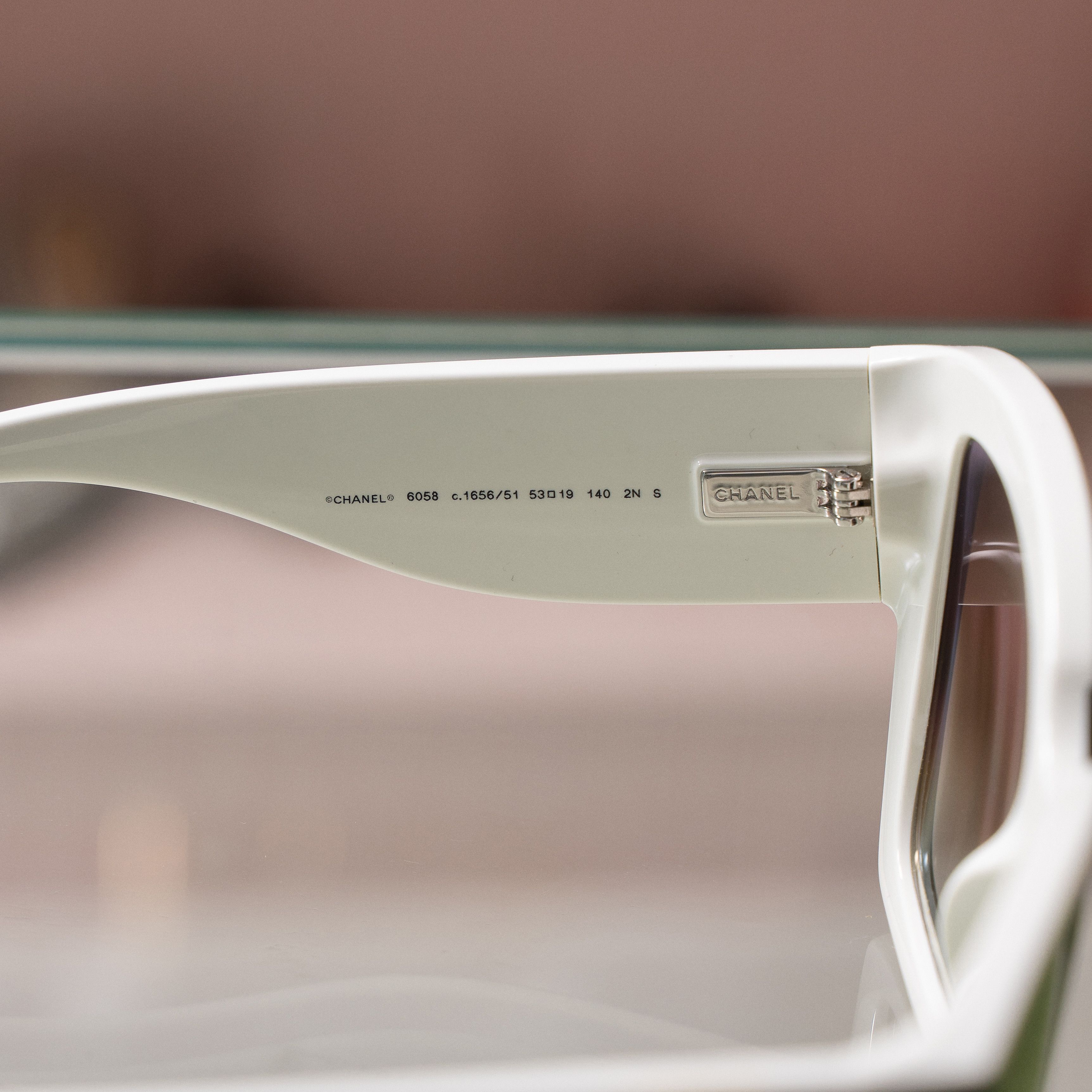 Chanel CHANEL 0CH6058 165651 Sunglasses BROWN/BLACK Size ONE SIZE - 6 Thumbnail
