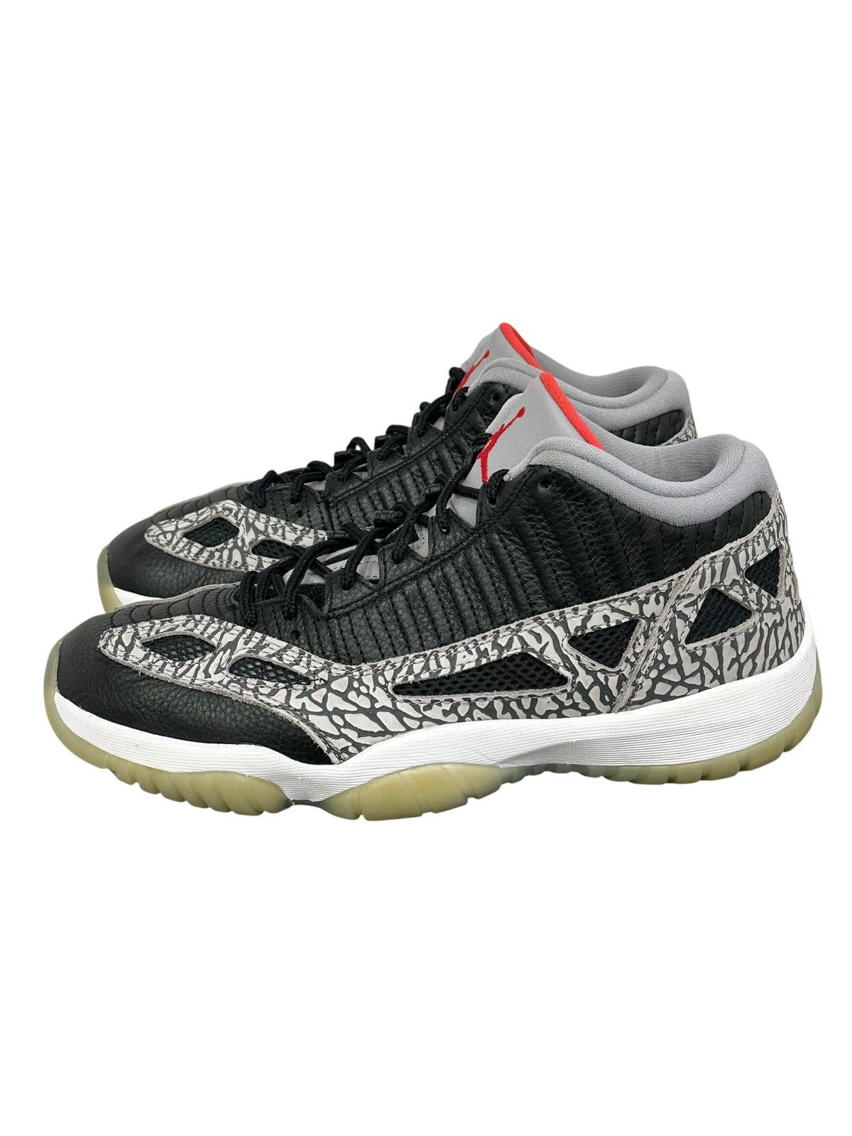 Jordan Brand Air Jordan 11 Retro IE Low Black Cement Size 9 Size US 9 / EU 42 - 3 Thumbnail