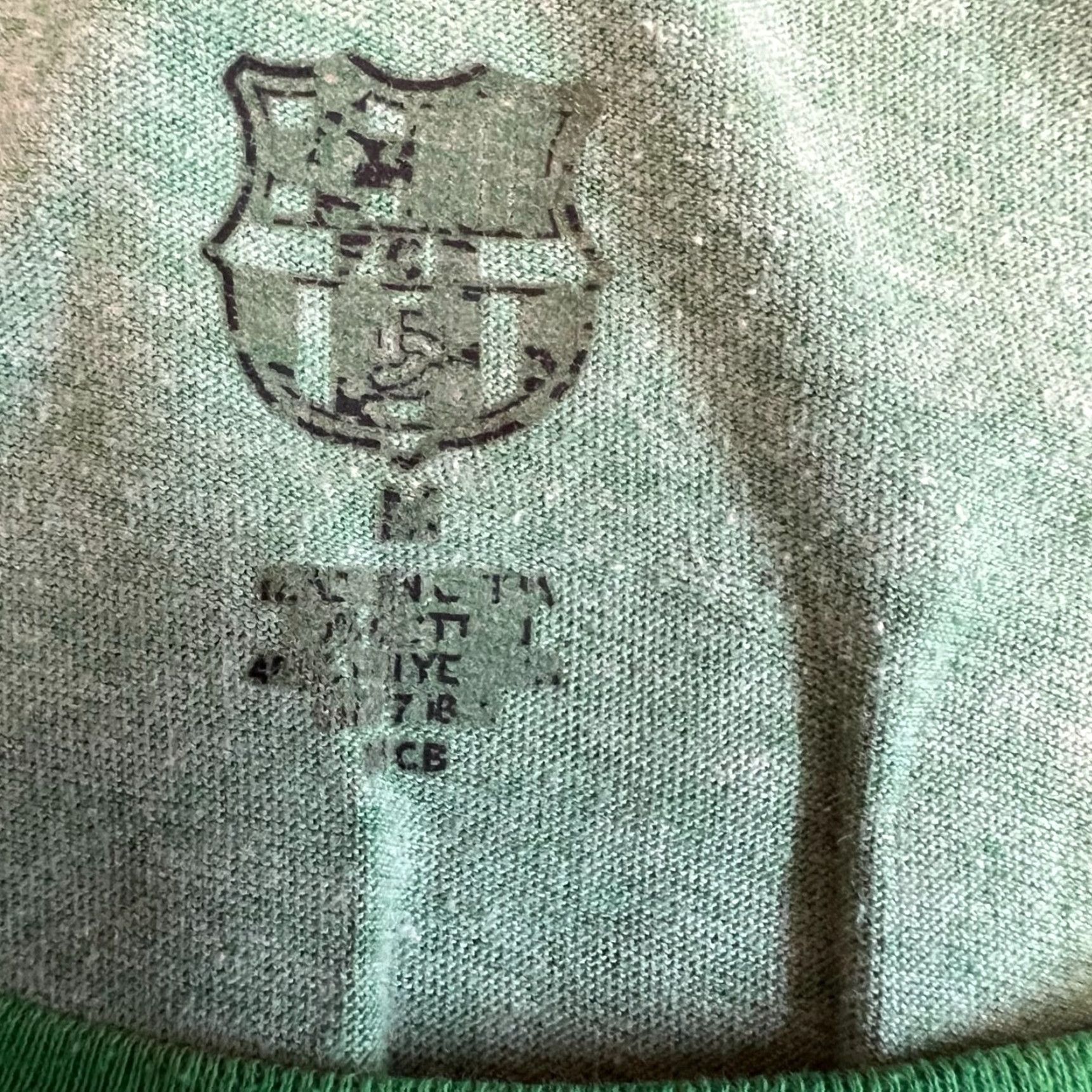 Vintage Messi #10 T Shirt - PSG Men’s Size M Green - Adult Crew Neck Solid Tee, Vintage Look, 90s Style, Soccer Fan Gift Mens Size US M / EU 48-50 / 2 - 7 Thumbnail