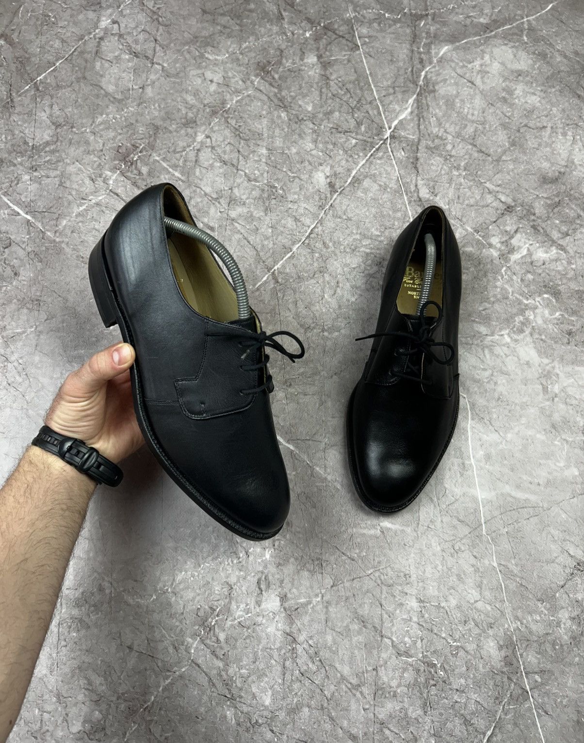 Barker BARKER Leather Derby Made in England Size US 8 / EU 41 - 3 Thumbnail