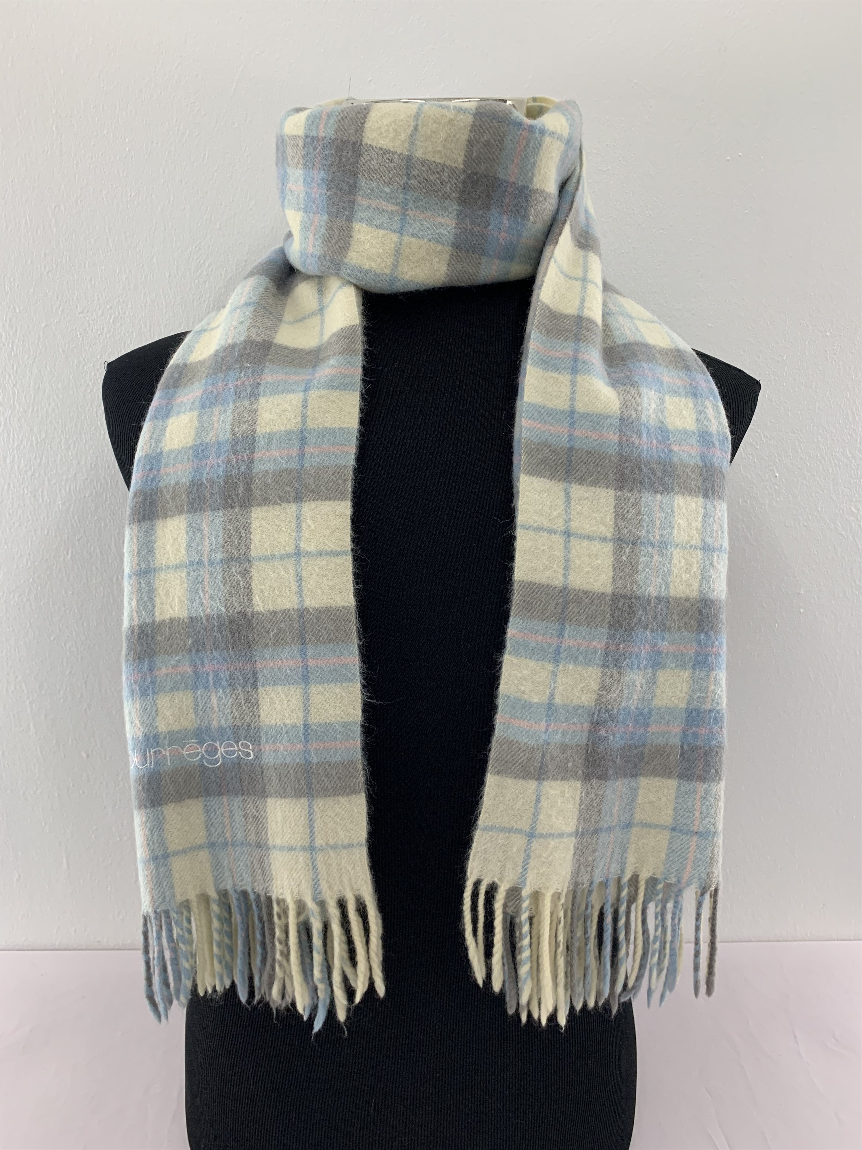 Courreges Courreges Scarf Wool Muffler Neck Wrap BL5101 Size ONE SIZE - 1 Thumbnail