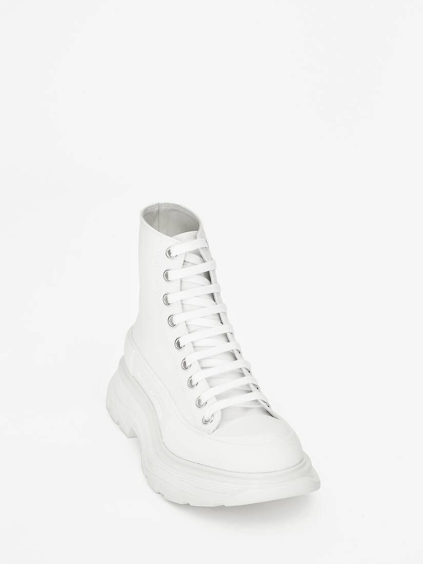 Alexander McQueen o1w1db10925 Tread Slick Boot in White Size US 9.5 / IT 39.5 - 2 Thumbnail