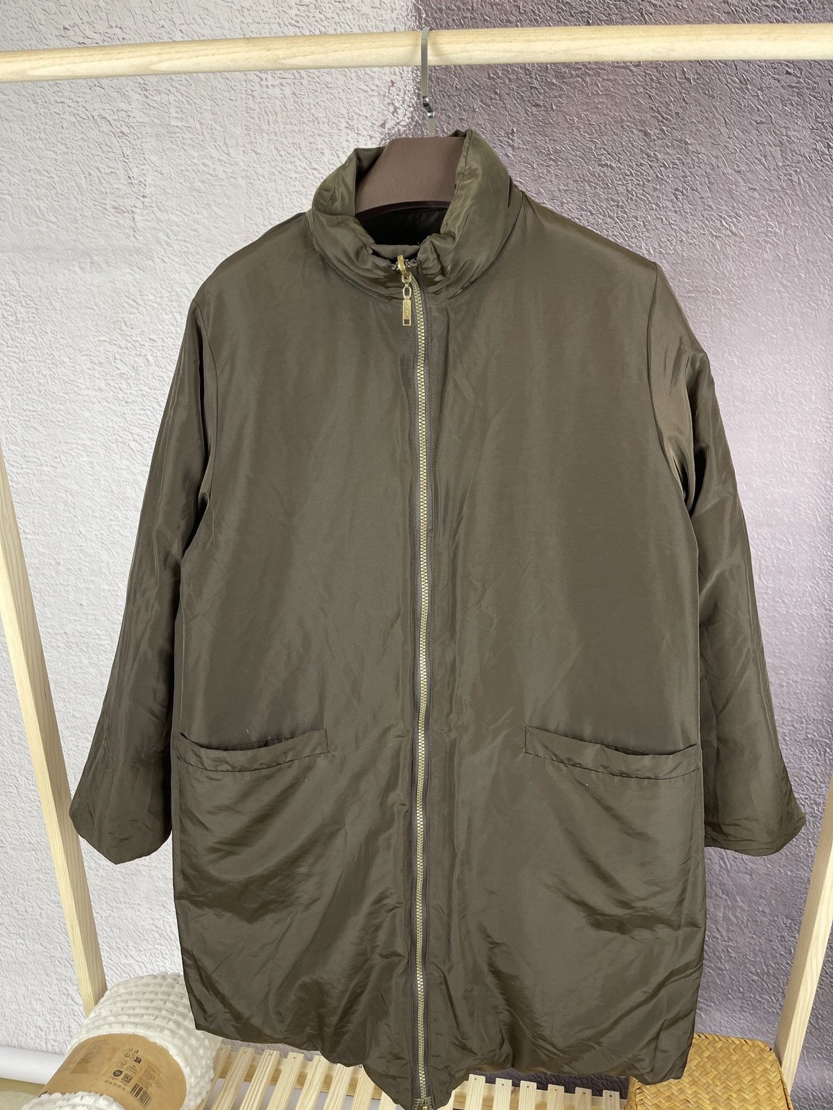 Max Mara Weekend Max Mara reversible quilted nylon oversized jacket Size L / US 10 / IT 46 - 4 Thumbnail
