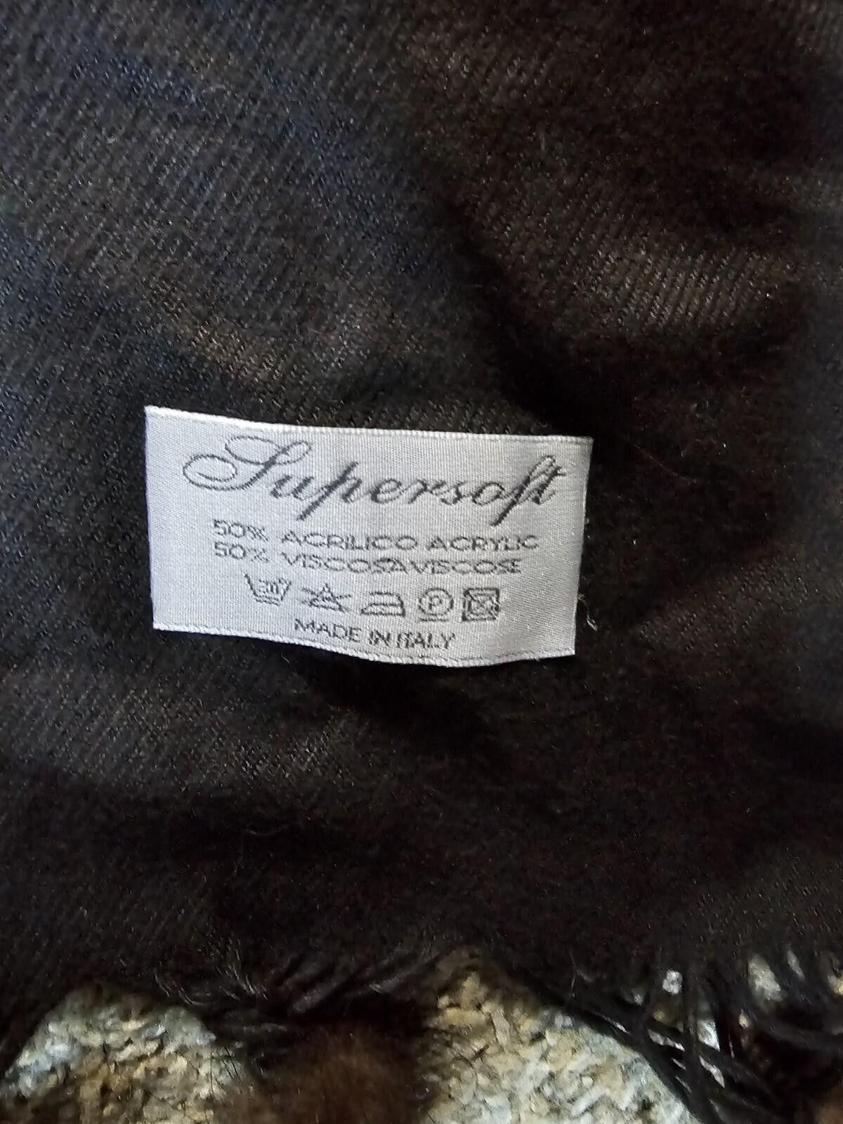 Other SuperSoft Made In Italy Acrylic Viscose Scarf Size ONE SIZE - 2 Thumbnail