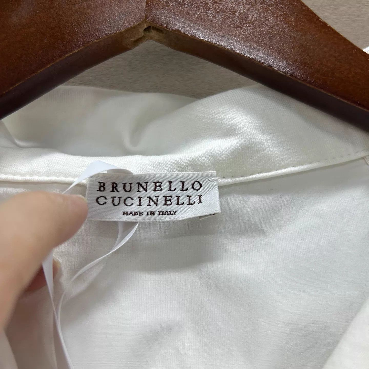 Brunello Cucinelli Brunello Cucinelli white jacket M BNWT ys001879 Size M / US 6-8 / IT 42-44 - 3 Thumbnail