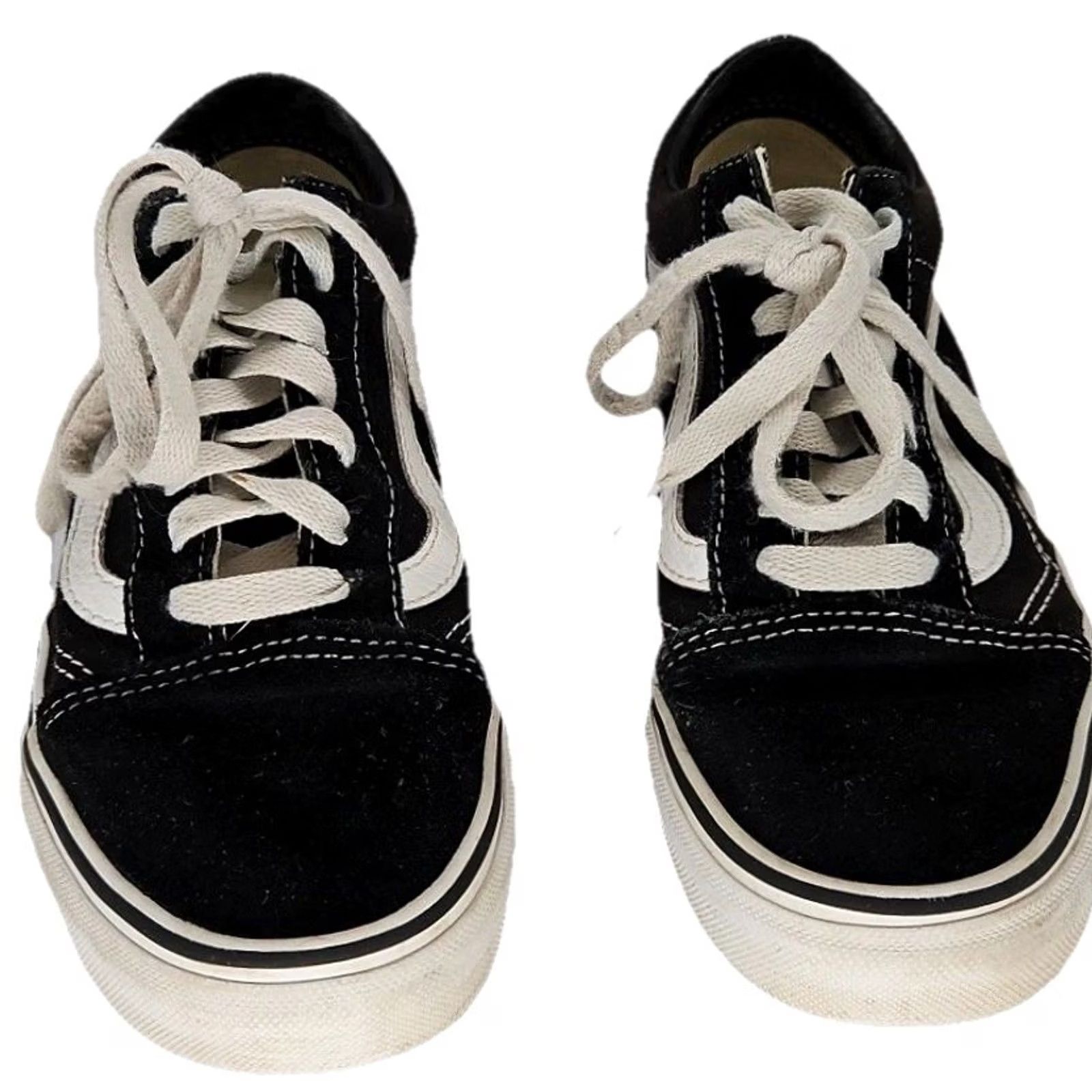 Vans VANS Old Skool White Black Skate Shoes Womens 6.5 Mens 5 Low Top Classic Shoes Size S / US 4 / IT 40 - 2 Thumbnail