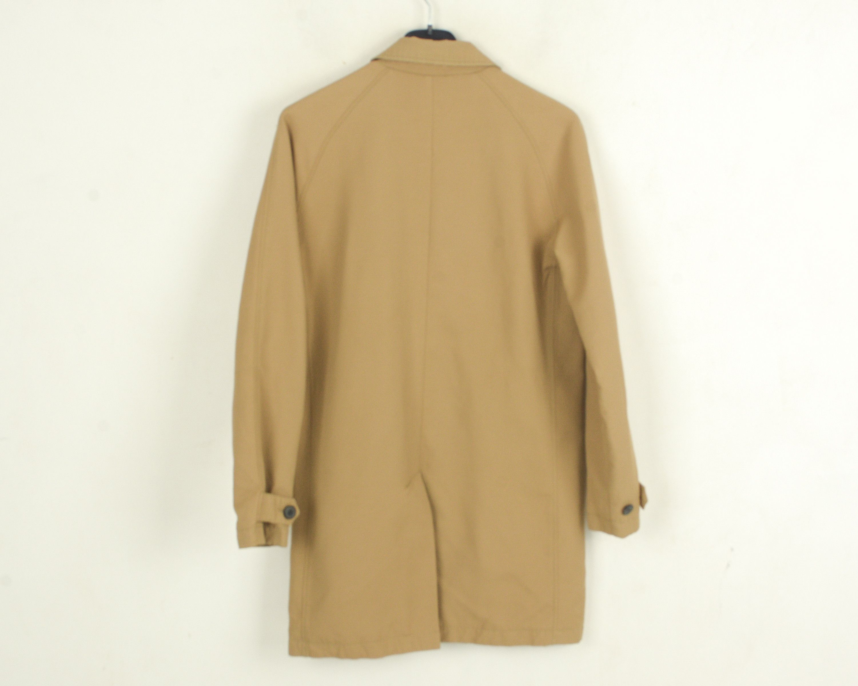 Selected Homme Indigo Shxparis coat M Men Rain trench mac jacket formal 40 Size US M / EU 48-50 / 2 - 5 Thumbnail