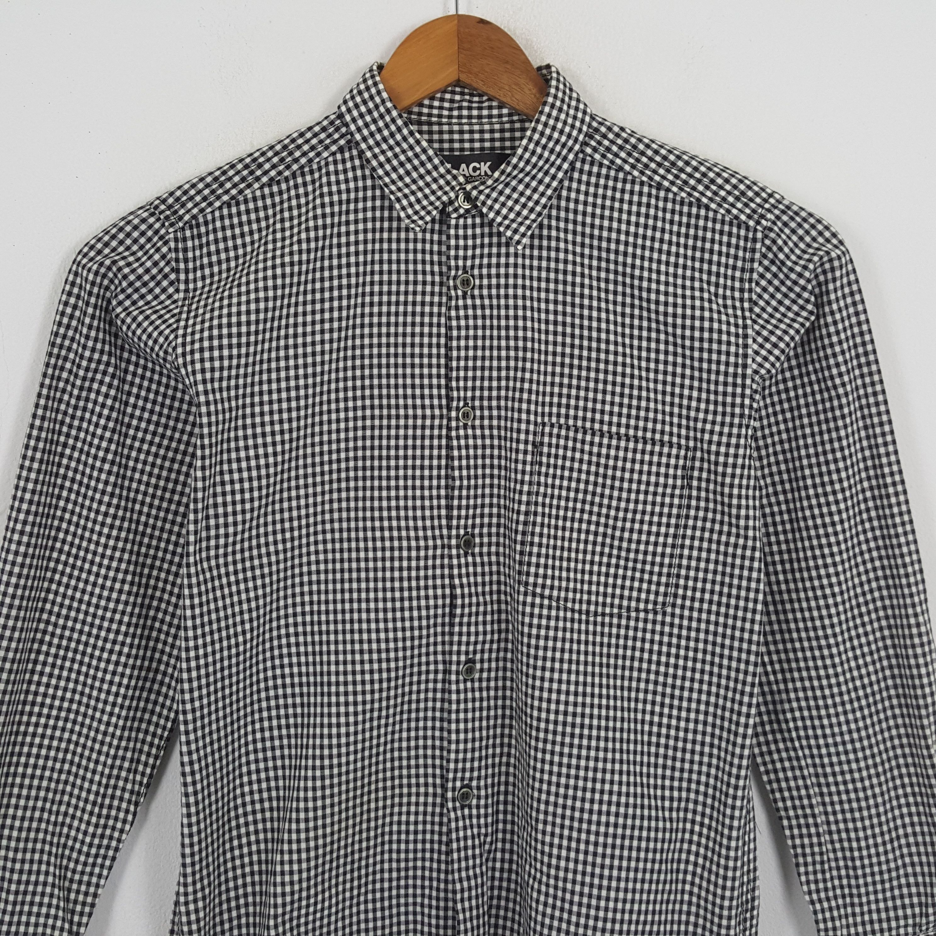 Comme des Garcons Black × Designer × Japanese Brand Vintage COMME des GARÇONS BLACK Japanese Brand Shirts Size US M / EU 48-50 / 2 - 2 Thumbnail