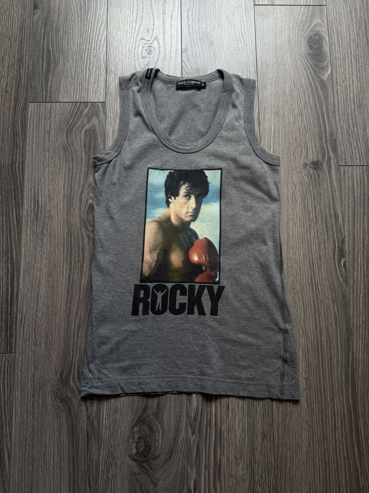 Dolce & Gabbana Dolce & Gabanna x Rocky Balboa Tank Top in 38(S) Size XS / US 0-2 / IT 36-38 - 2 Thumbnail