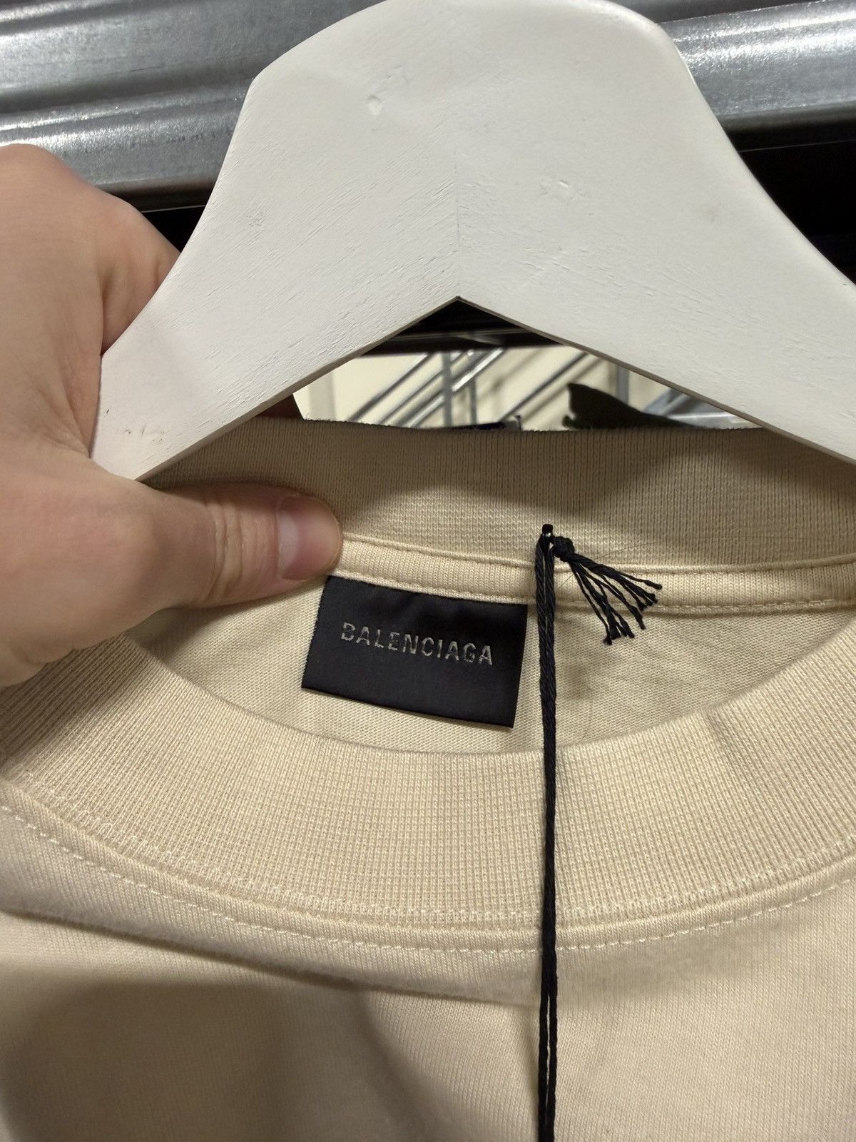 Balenciaga Balenciaga Long Embroidery T-Shirt NEW 850$ Size US L / EU 52-54 / 3 - 5 Thumbnail