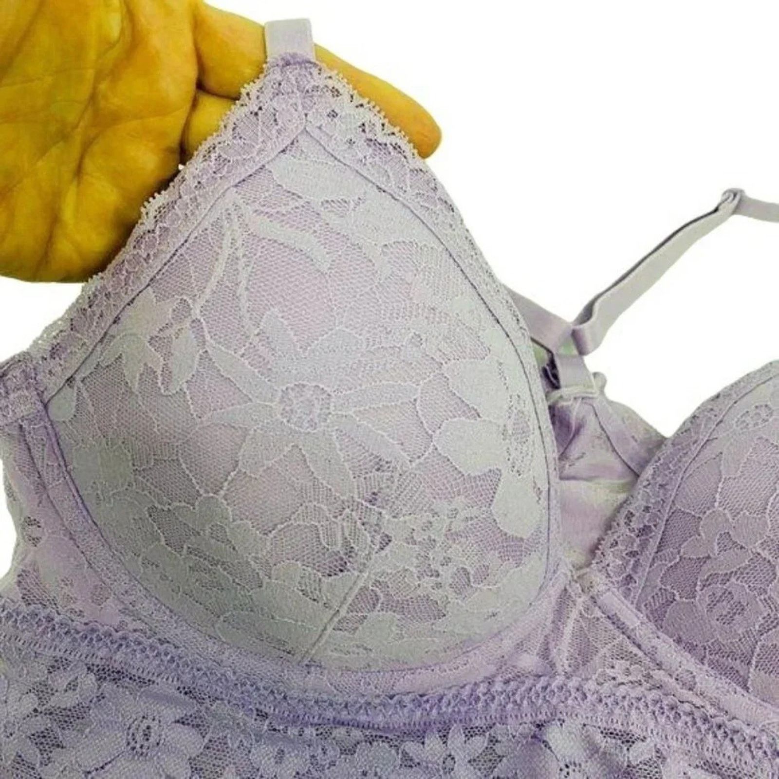 Victoria's Secret Victoria's Secret Plunge Lined Bralette Lavender Women Large Size ONE SIZE - 2 Thumbnail