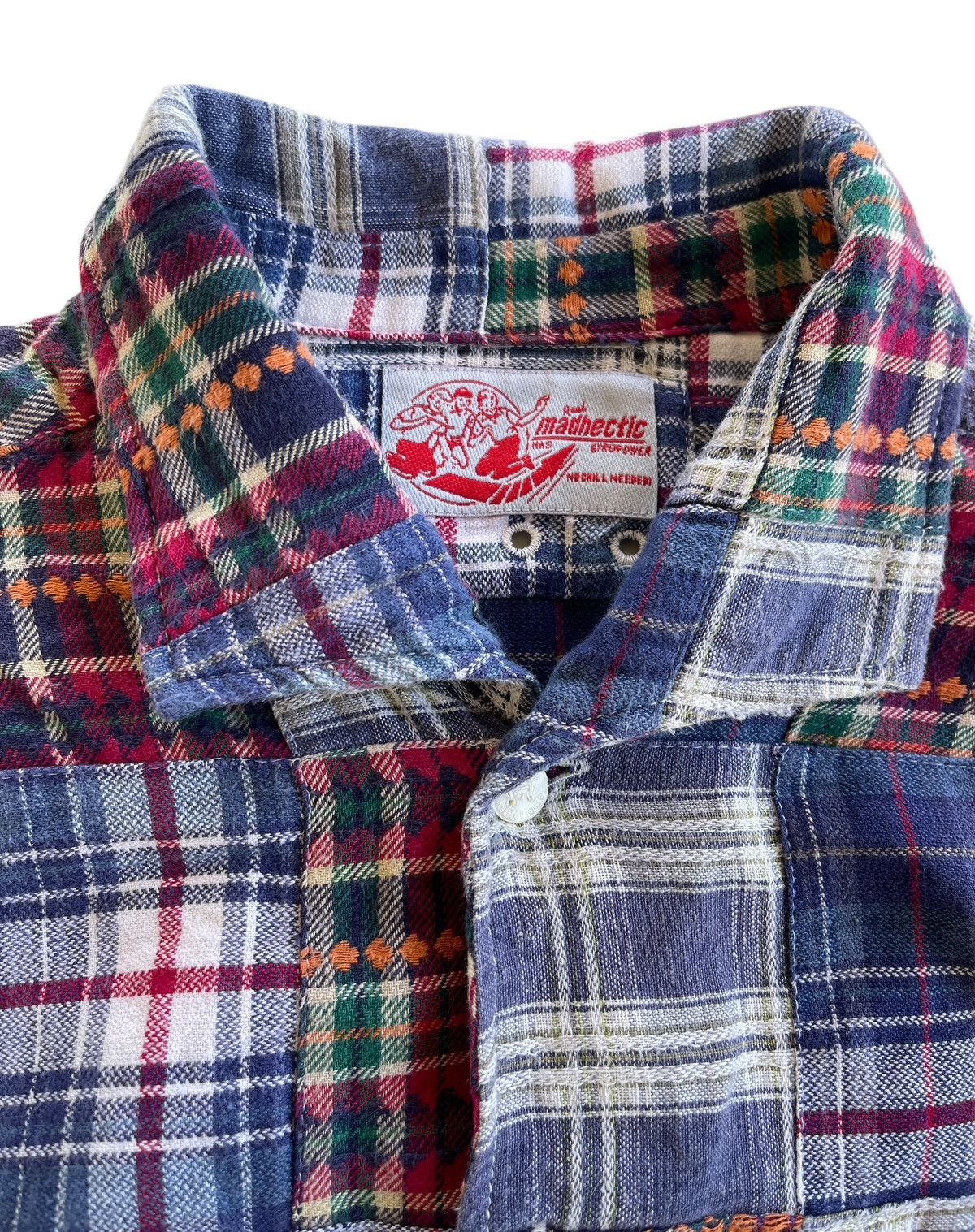 Flannel Mad Hectique Japan Patchwork Shirt Size US L / EU 52-54 / 3 - 4 Thumbnail