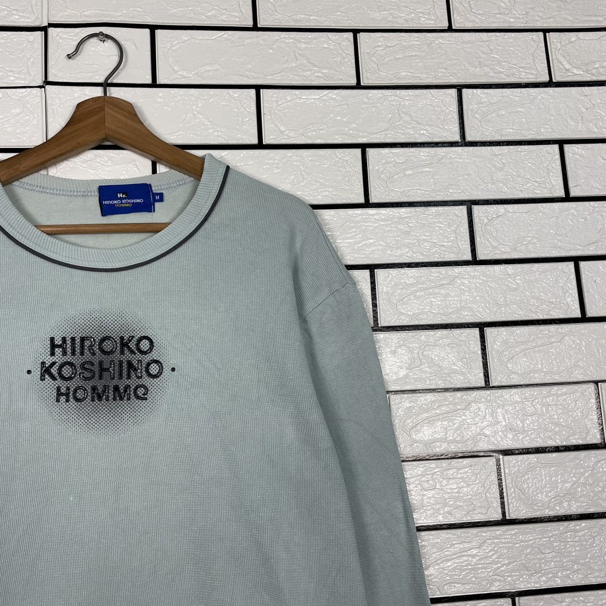 Hiroko Koshino Homme Hiroko Koshino Homme Big Logo Sweatshirt Size US M / EU 48-50 / 2 - 5 Thumbnail