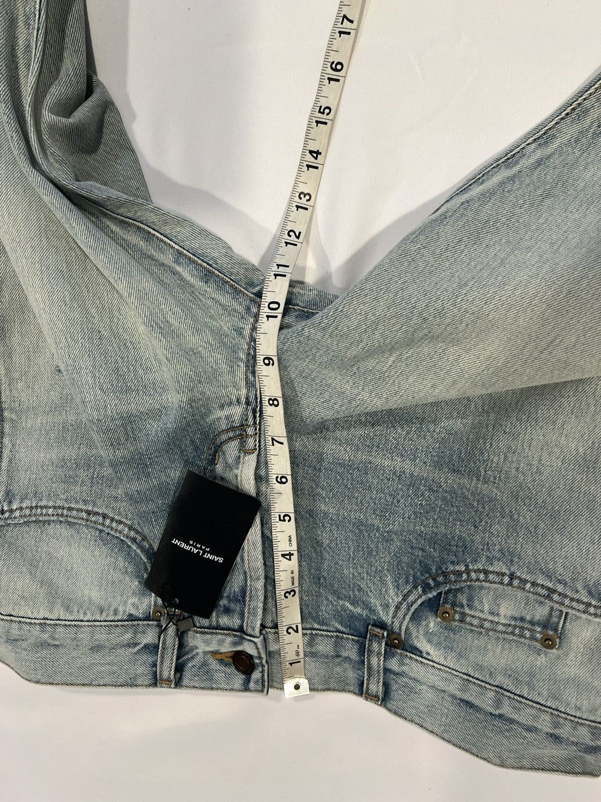 Saint Laurent Paris Saint Laurent men’s ripped blue jeans. 33. $890 Size US 33 - 6 Thumbnail