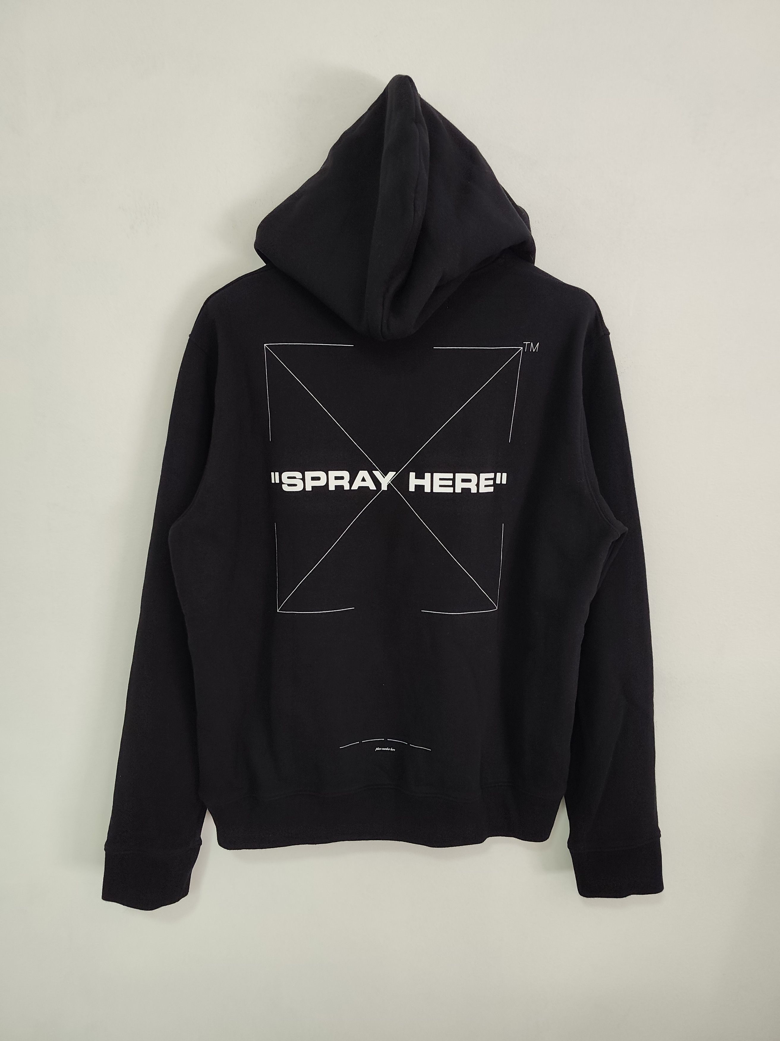 Off-White Off-White "Spray Marker Hoodie" Size US XL / EU 56 / 4 - 3 Thumbnail