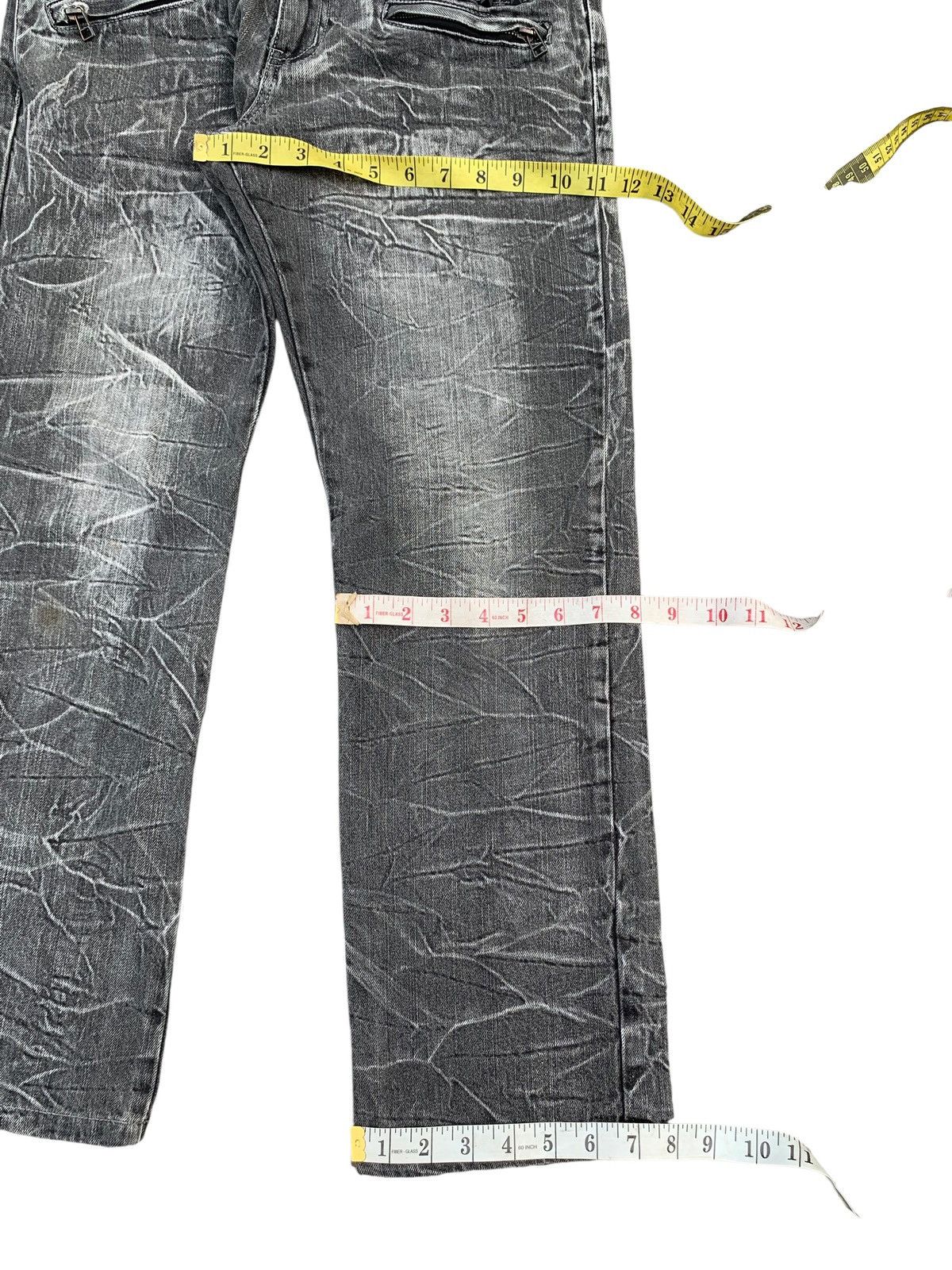 Kapital STUDED SKULL BONES WILD LIFE PUNK CLAWNMARK DISTRESSED DENIM Size US 29 - 20 Thumbnail