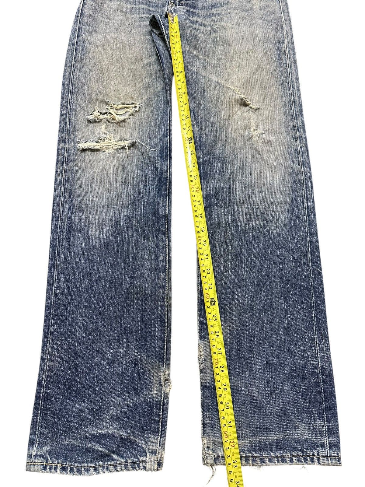 Levi's Vintage 90s Levis 505 Blue Faded Wash Distressed Loose Jeans Size US 33 - 13 Thumbnail