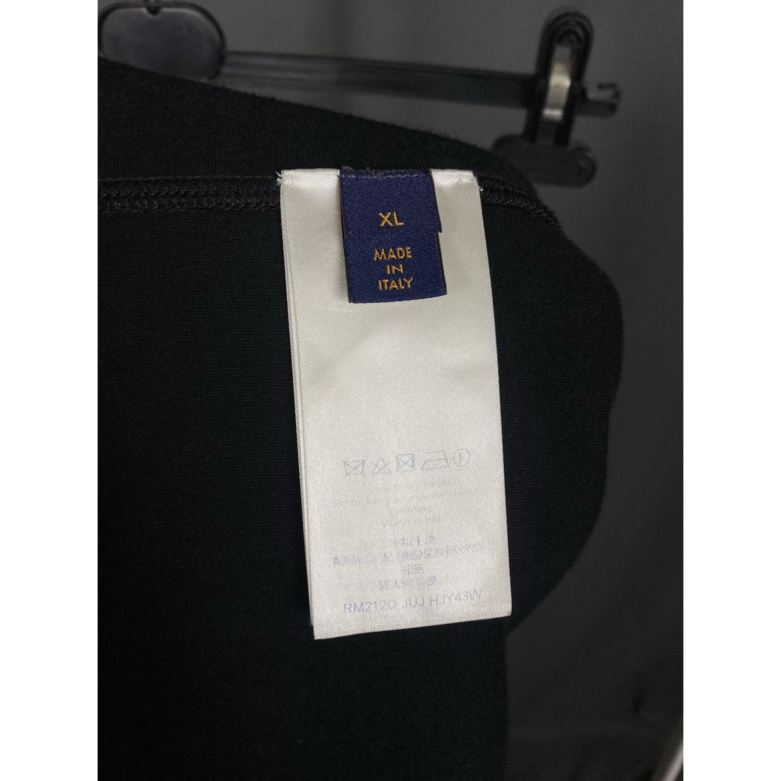 Louis Vuitton Louis Vuitton Auth Men's Black Drawstring Sweat Pants Size X Size US 36 / EU 52 - 13 Thumbnail