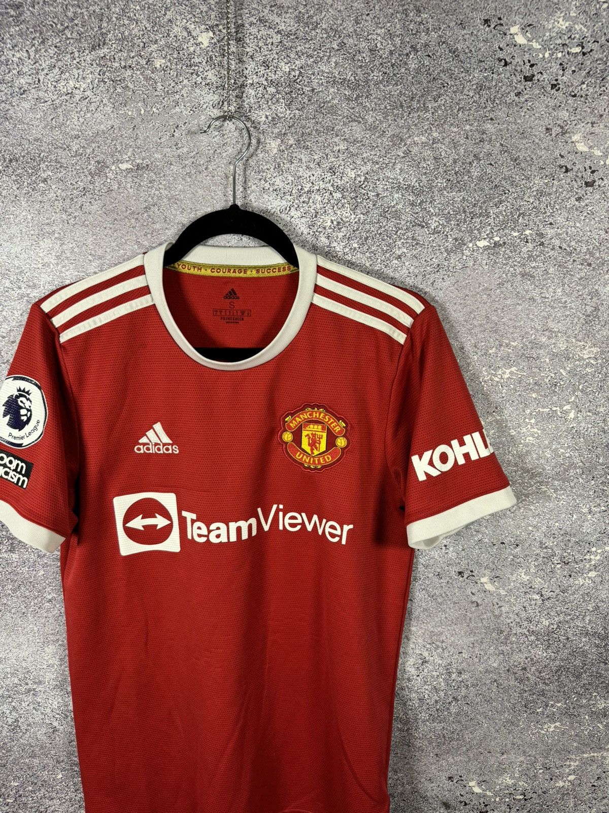 Adidas × Vintage RONALDO Manchester United 2021/22 Adidas Jersey Blockore S Size US S / EU 44-46 / 1 - 3 Thumbnail