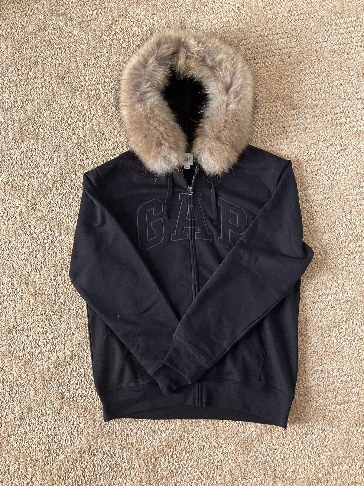 Gap Custom Gap Raccoon Fur Hoodie—Size M Size US M / EU 48-50 / 2 - 1 Thumbnail