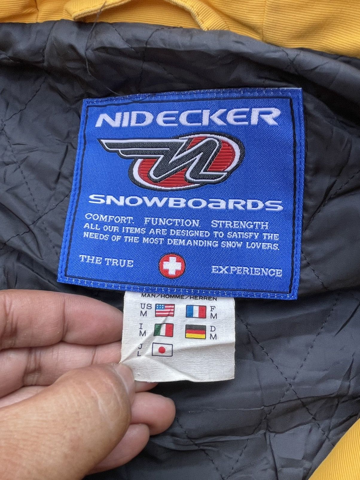 Vintage Vintage Nidecker Snowboards Pullover Size US L / EU 52-54 / 3 - 14 Thumbnail