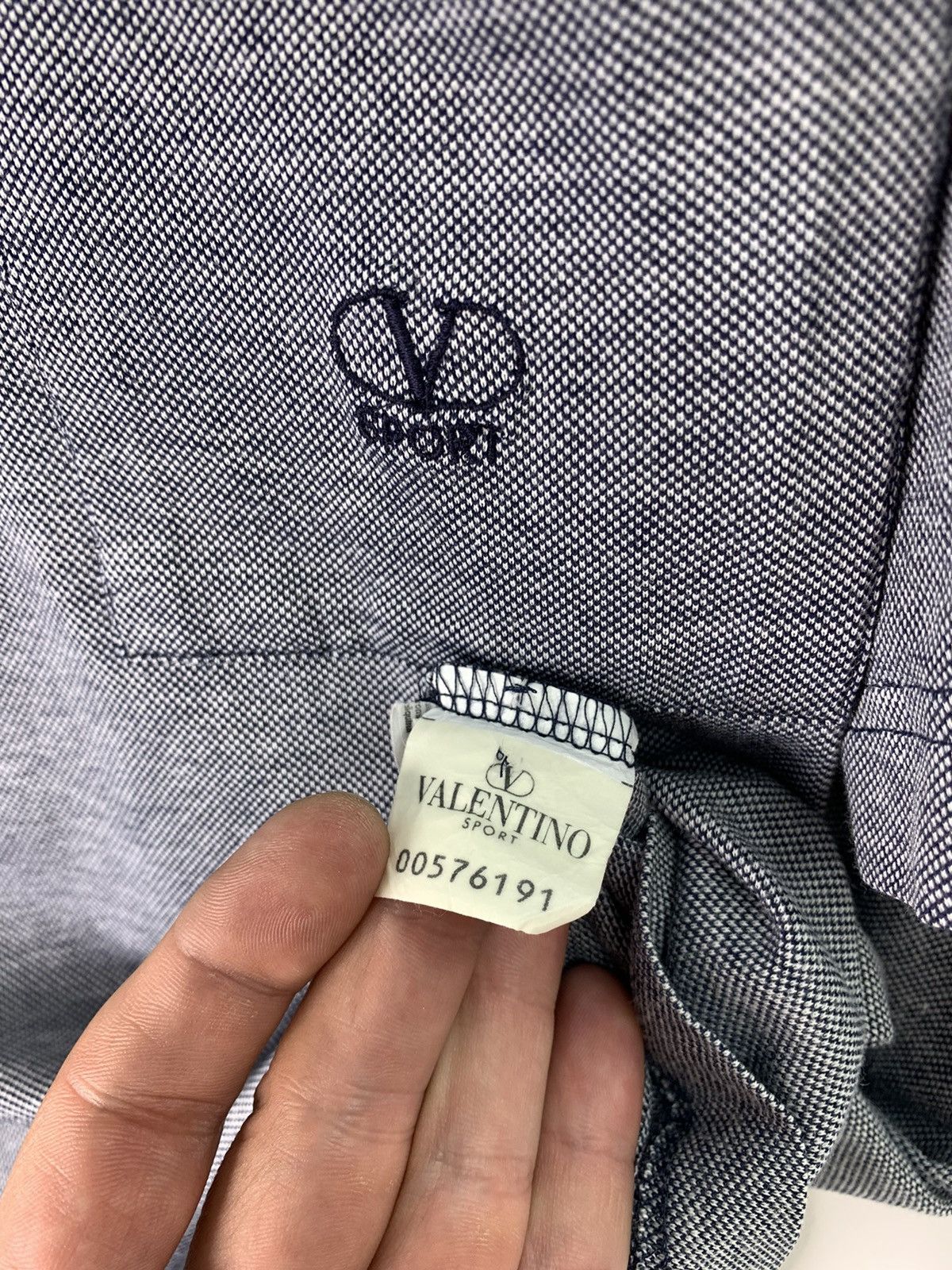 Valentino × Vintage Vintage Valentino Sport Polo L Size Size US L / EU 52-54 / 3 - 6 Thumbnail
