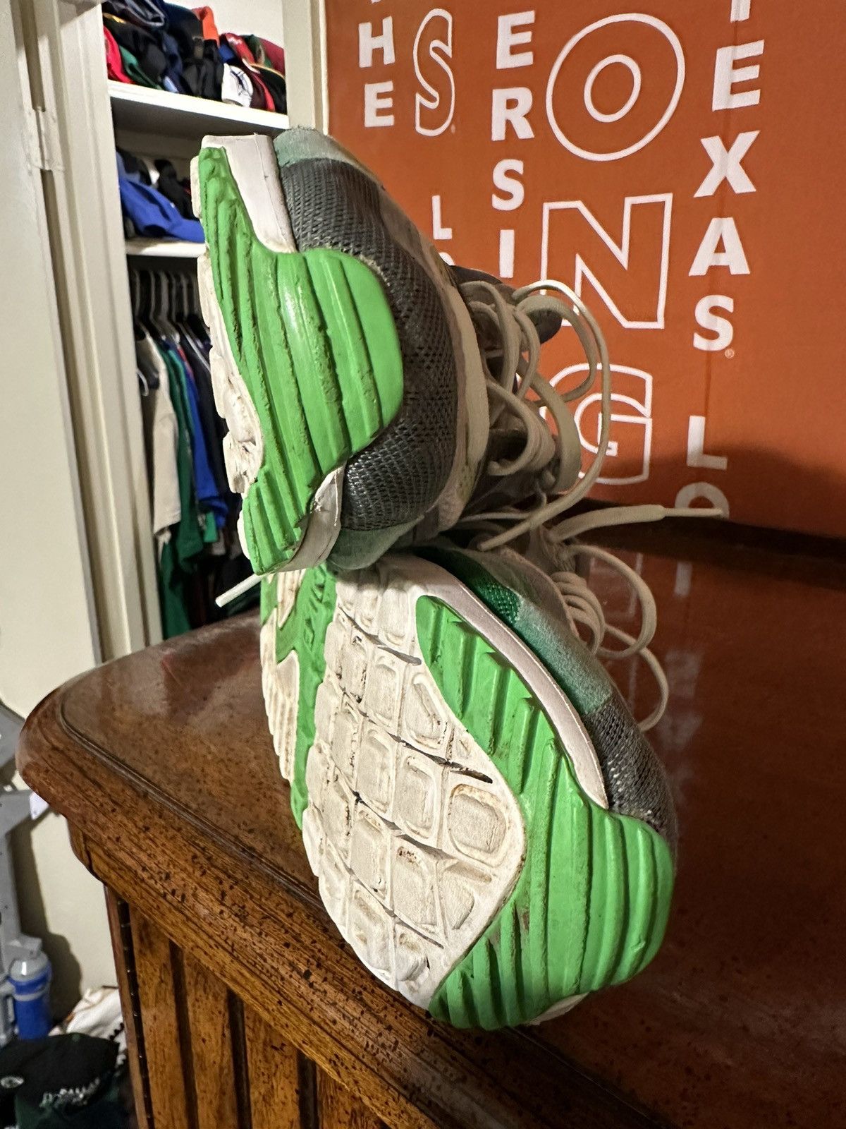 Nike × Vintage Vintage Nike air max 90 BR “white pine green” 00s size 12.5 Size US 12.5 / EU 45-46 - 7 Thumbnail