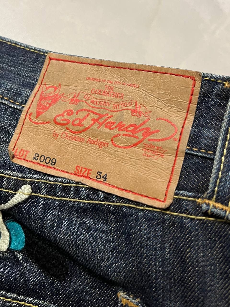 Ed Hardy Vintage Ed Hardy Jeans Size US 34 / EU 50 - 6 Thumbnail
