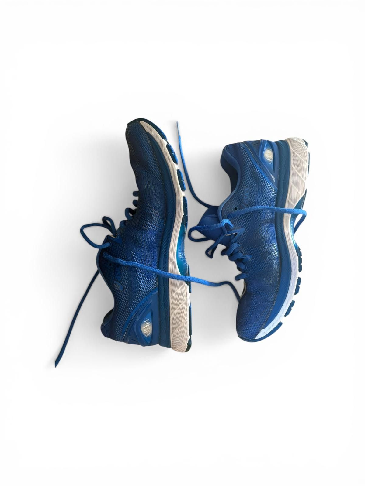 Asics Asics x Paris Marathon Blue Runner Shoes Rare EU 39.5 Size US 6.5 / EU 39-40 - 2 Thumbnail