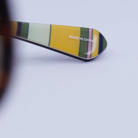 Kate Spade Kate Spade KEESEY/G/S 0086 HA Sunglasses Havana Round Frame Size ONE SIZE - 5 Thumbnail