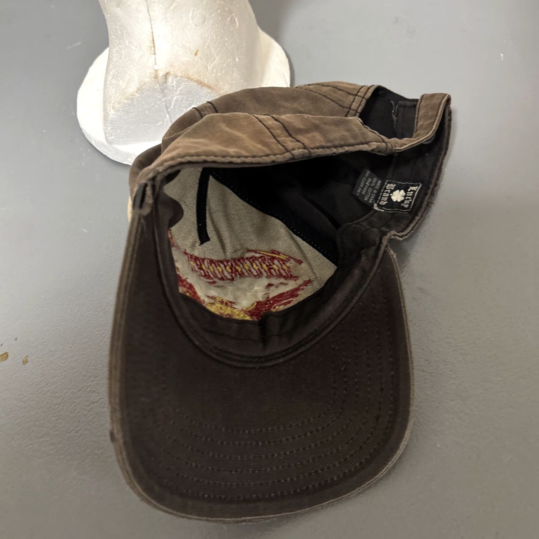 Lucky Brand Lucky Brand Thundercloud Casino Dad Hat Strap Back Native Decor Baseball Cap One Size Brown Men Decorator Style Size ONE SIZE - 7 Thumbnail
