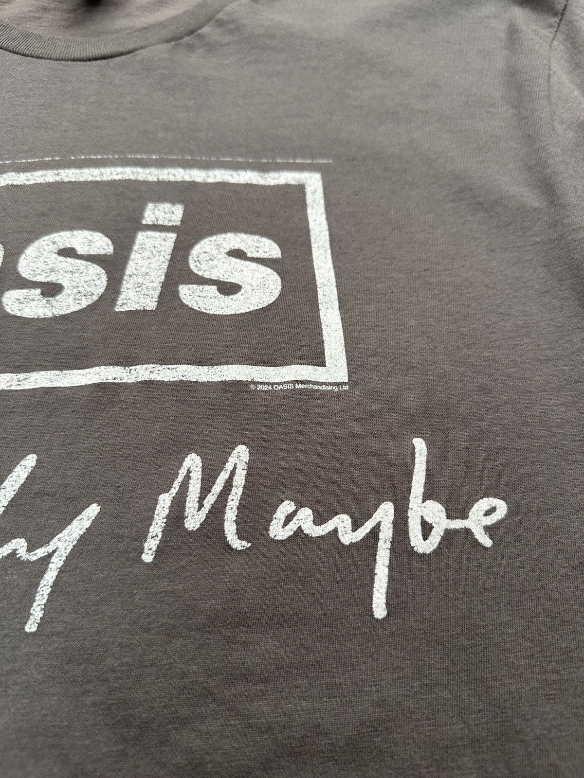 Band Tees Oasis Definitely Maybe T-Shirt Men’s Cotton Size L 2024 Size US L / EU 52-54 / 3 - 4 Thumbnail