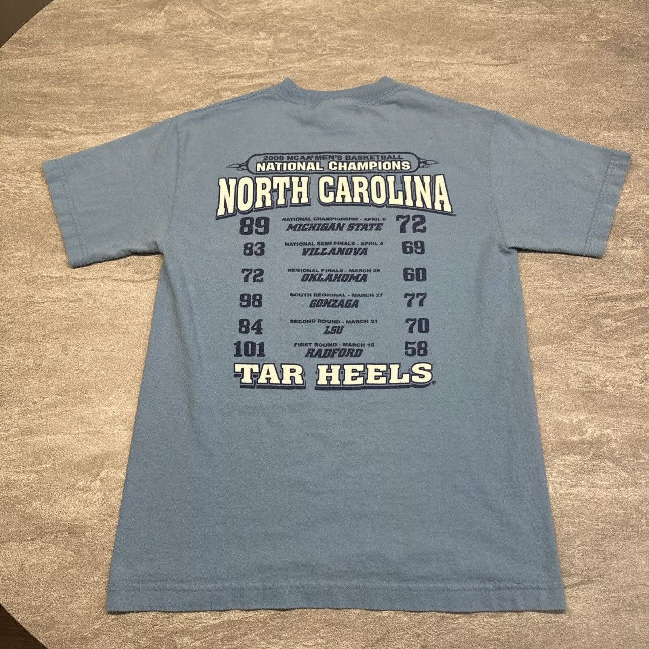 NCAA 2009 UNC Tar Heels National Champions Basketball Shirt NCAA Size US S / EU 44-46 / 1 - 7 Thumbnail