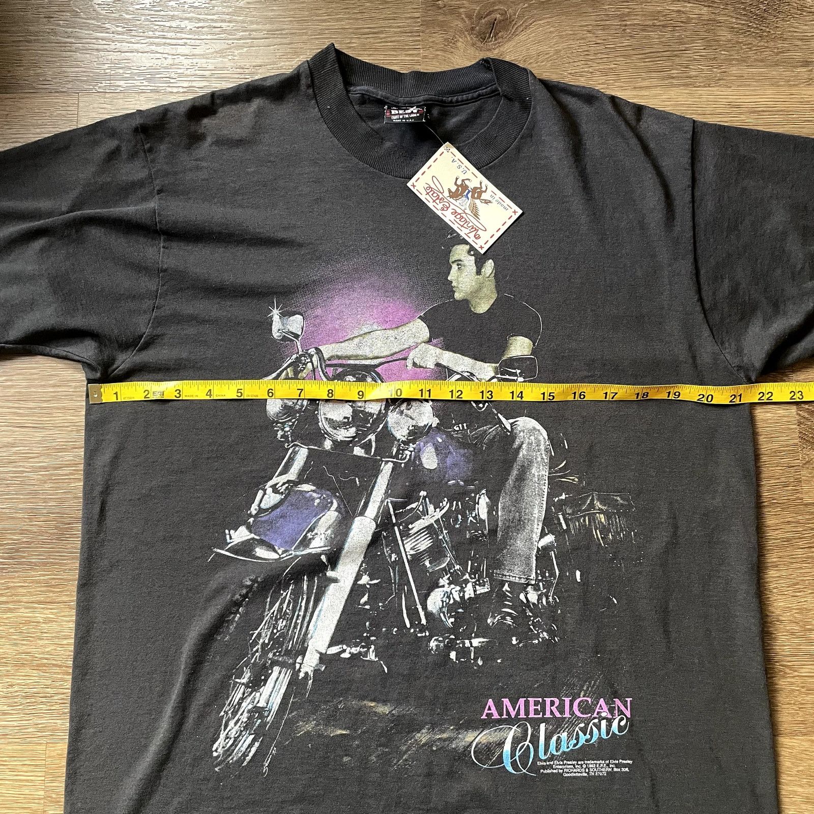 Fruit Of The Loom Elvis American Classic Harley Top- Size L Size US L / EU 52-54 / 3 - 3 Thumbnail