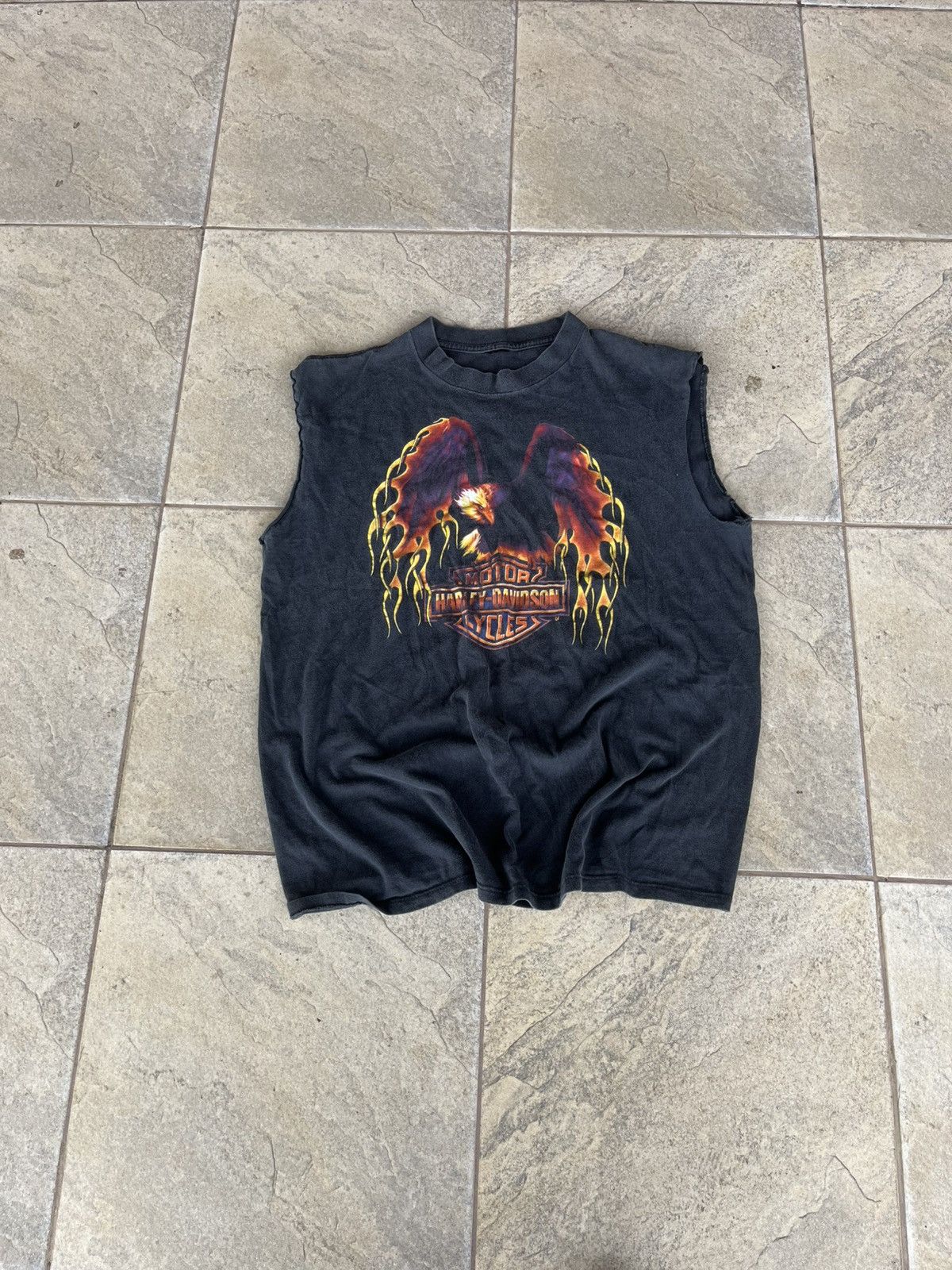 Harley Davidson Vintage 2000 harley davidson tee Size US XL / EU 56 / 4 - 1 Thumbnail