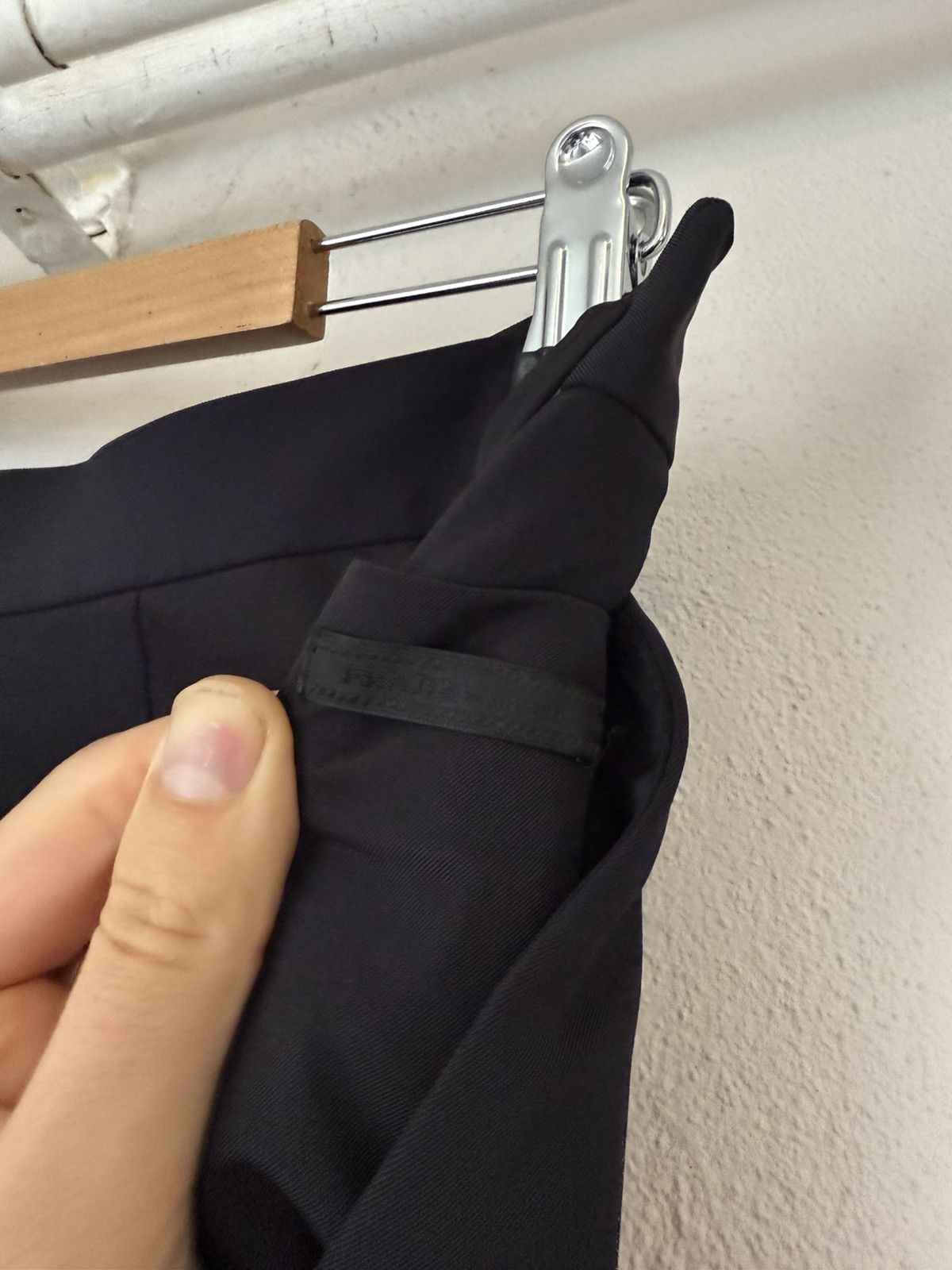 Prada Prada Navy Nylon Trousers with Cuffed Hem – Size 52 Size US 36 / EU 52 - 11 Thumbnail