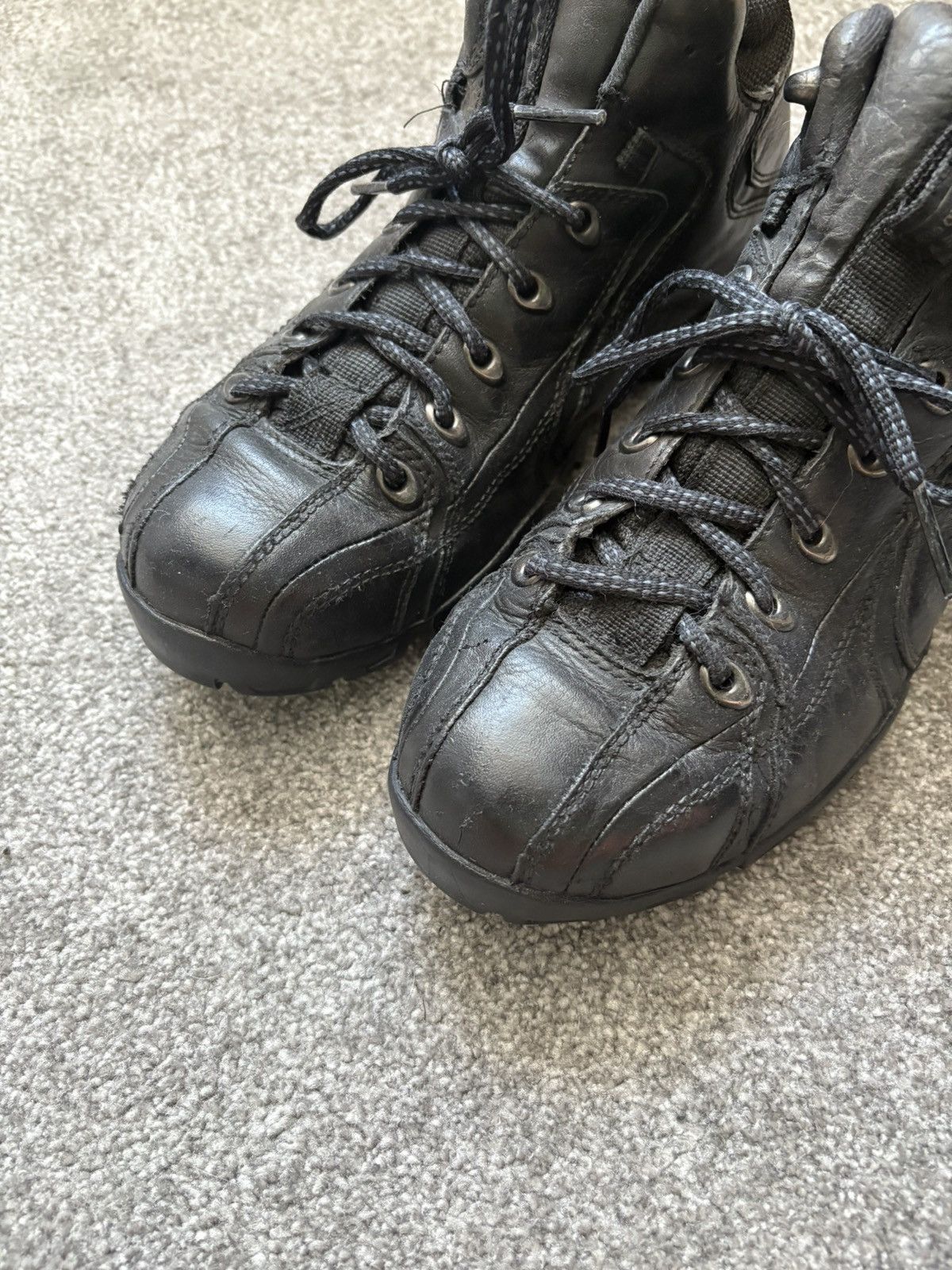 Vintage Oakley Flak Leather Tactical Field Black 2000s Boots Size US 9 / EU 42 - 3 Thumbnail