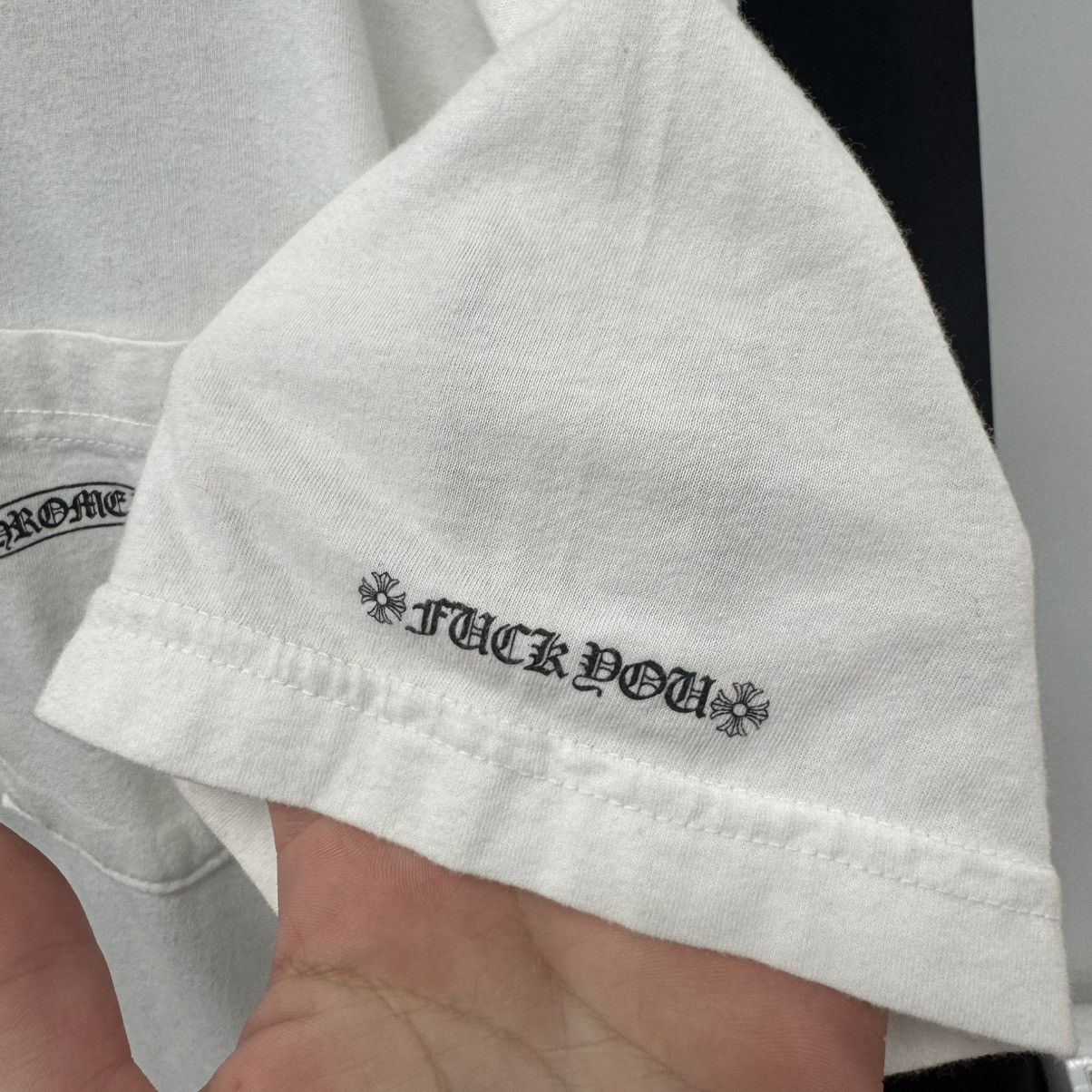 Chrome Hearts Chrome Hearts Scroll Logo Pocket T-Shirt Size US XL / EU 56 / 4 - 3 Thumbnail