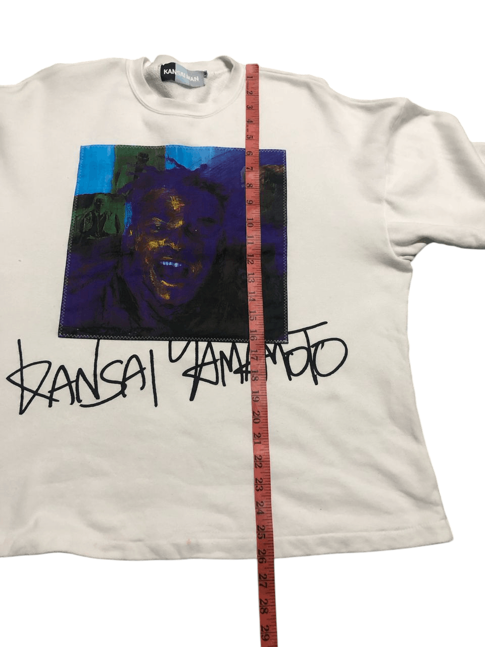Kansai Yamamoto 90s Kansai Yamamoto Script Man Photo Sweatshirt Size US M / EU 48-50 / 2 - 15 Thumbnail
