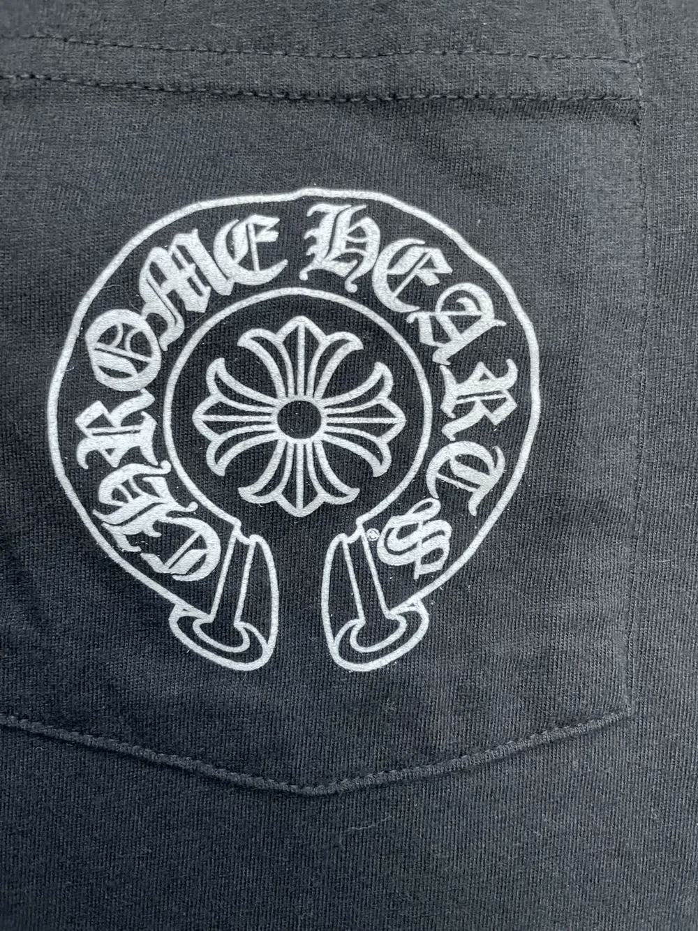 Chrome Hearts Chrome Hearts Hong Kong Exclusive Horseshoe Black Tee Size US L / EU 52-54 / 3 - 5 Thumbnail