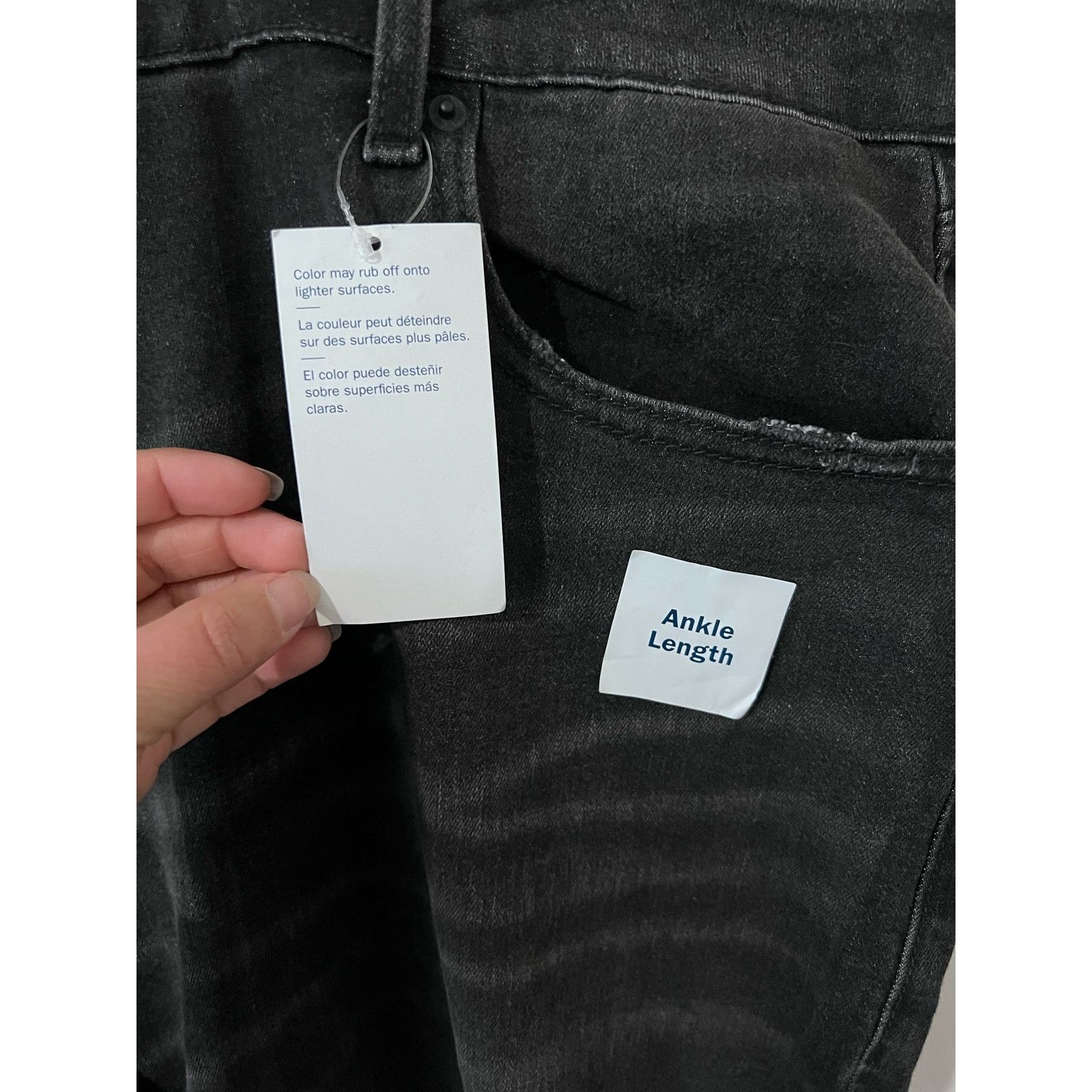 Old Navy Power Jean 26 Perfect Straight Ankle High-Rise Stretch Pant Size 42" / US 20 - 7 Thumbnail