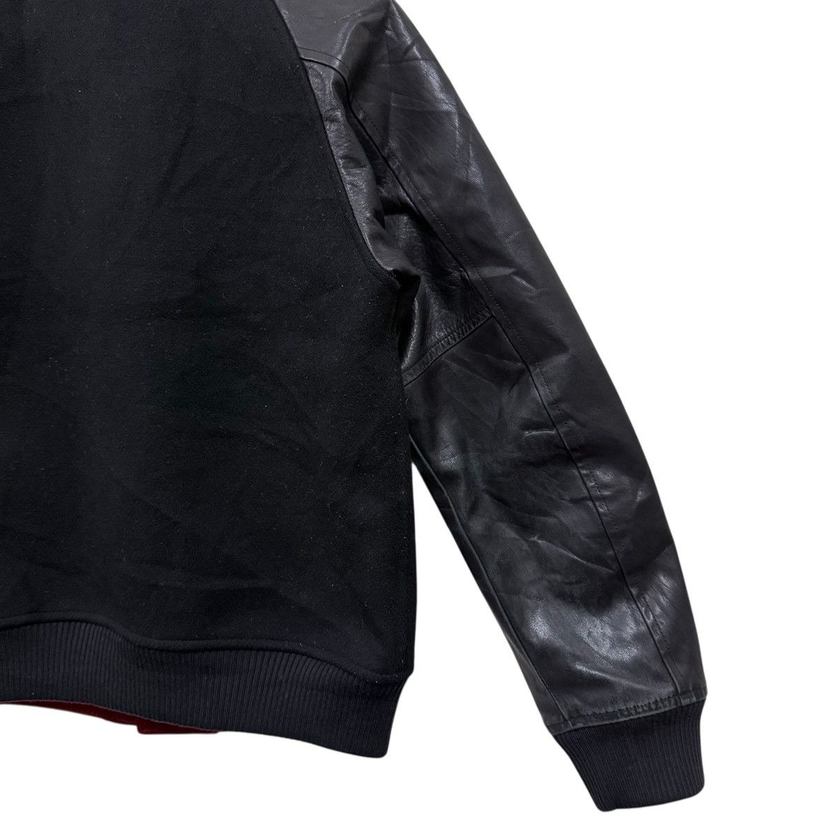 Maison MIHARA YASUHIRO Mihara Yasuhiro Reversible Varsity Jacket Wool + Horse Hide Size US L / EU 52-54 / 3 - 10 Thumbnail