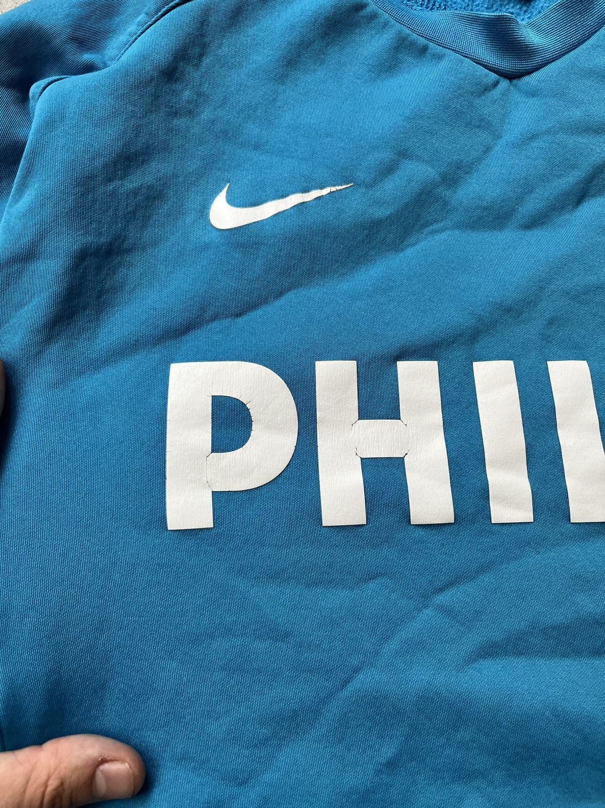 Nike Nike PSV Eindhoven Football Sweatshirt #9 Weber 00s Size US L / EU 52-54 / 3 - 4 Thumbnail