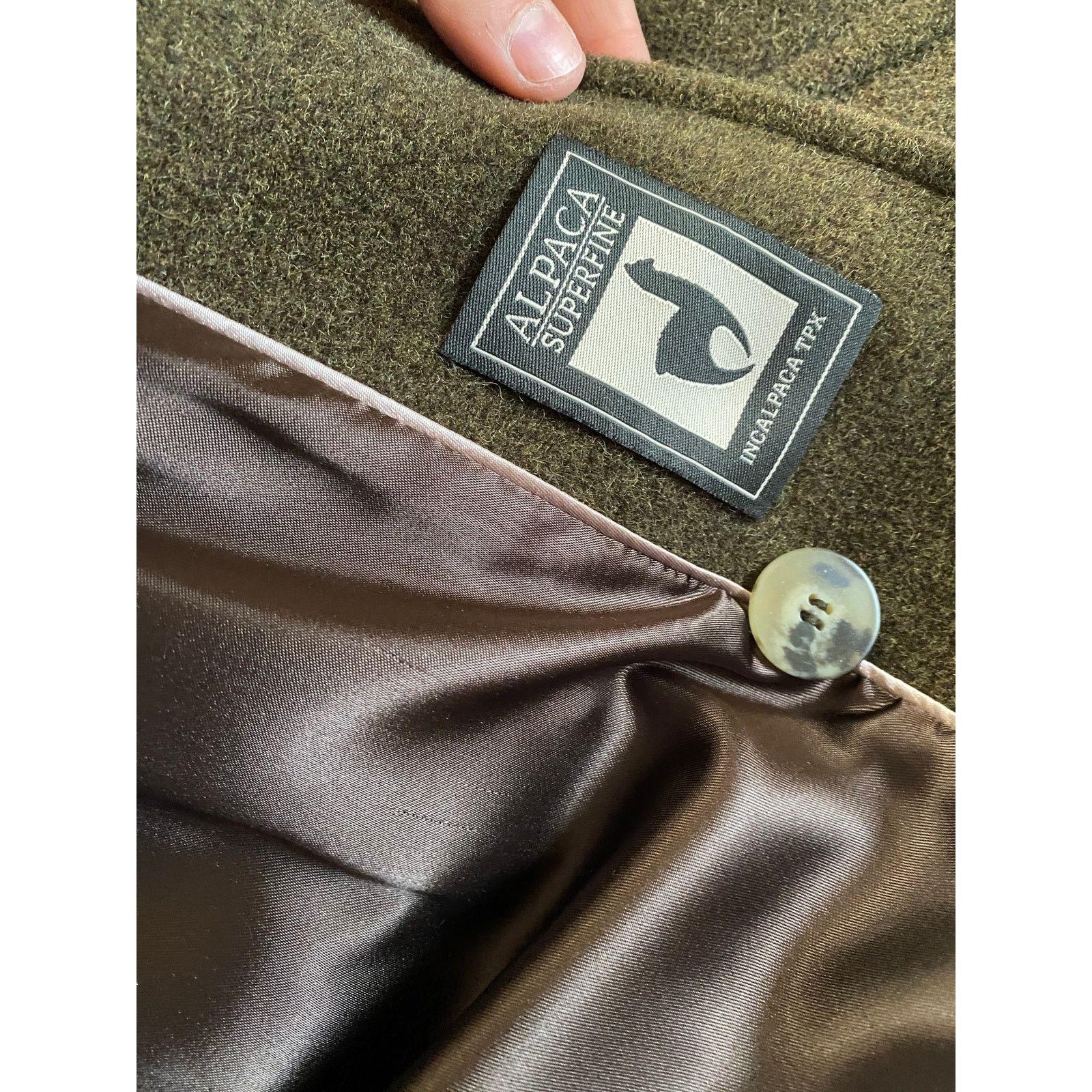 & Other Stories Hilary Radley Jacket Women’s 12 Brown Alpaca Size XL / US 12-14 / IT 48-50 - 3 Thumbnail