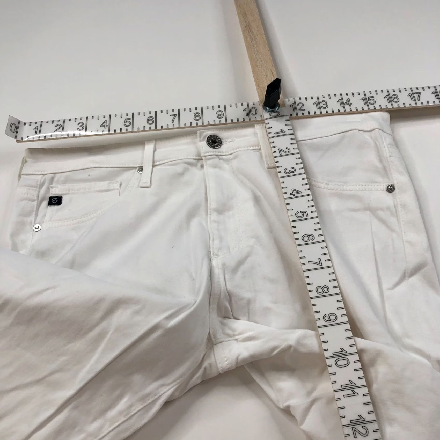Vintage AG Adriano Goldschmied The Prima Mid Rise Cigarette 29 Pants Size 29" - 5 Thumbnail