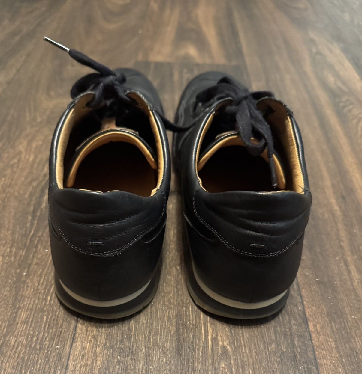 Magnanni Magnanni for Neiman Marcus Sneakers Black 18837 Size US 11 / EU 44 - 2 Thumbnail