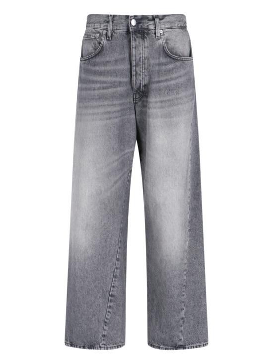 Sunflower SUNFLOWER Men Denim Pants 5075 WIDE TWIST BLACK STONE Black Size US 34 / EU 50 - 1 Thumbnail